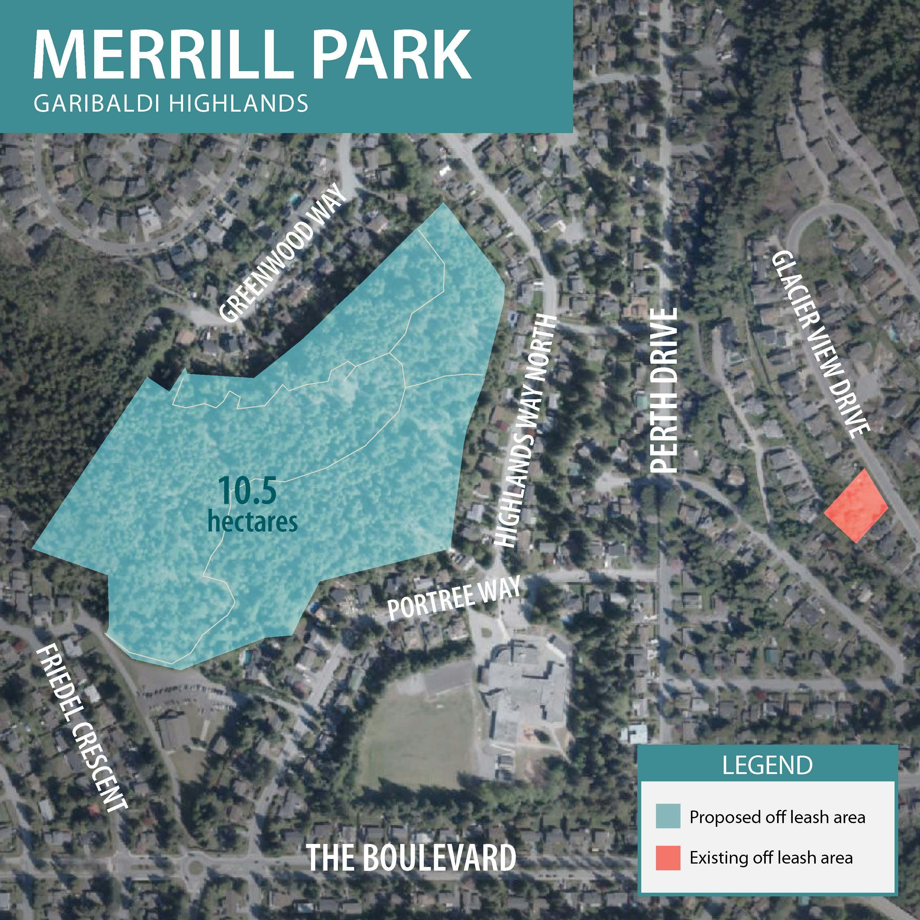 Map of Merrill Park
