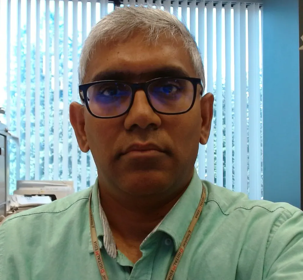 Team member, Tyagu Mathialagan