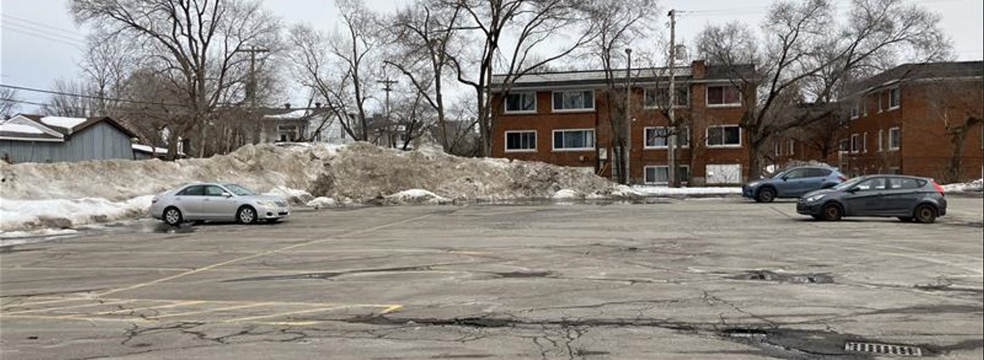 Perspective view of future basketball area