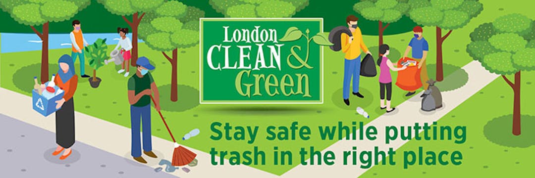 The London Clean and Green logo