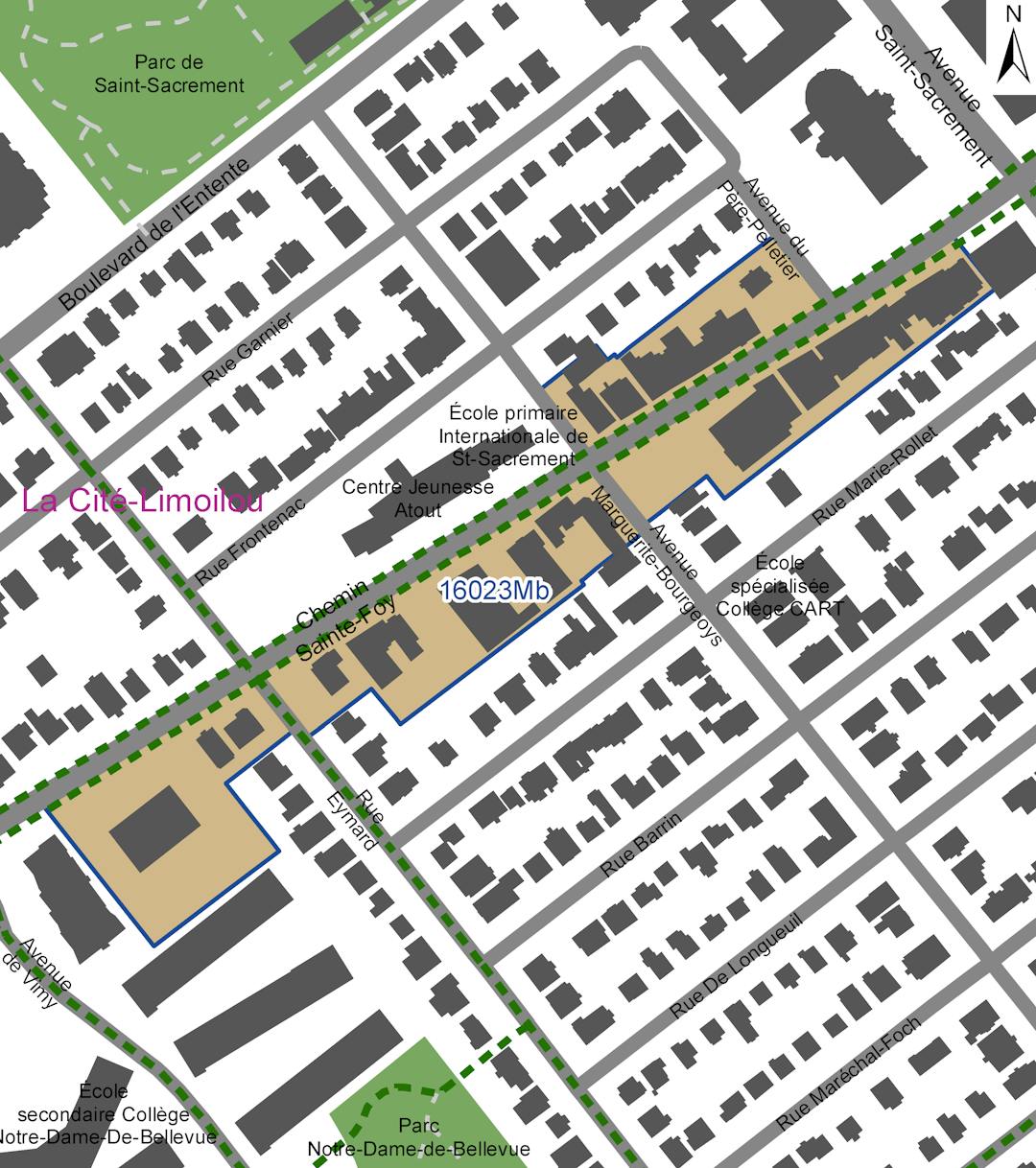 Façade du 225, rue Saint-Jean