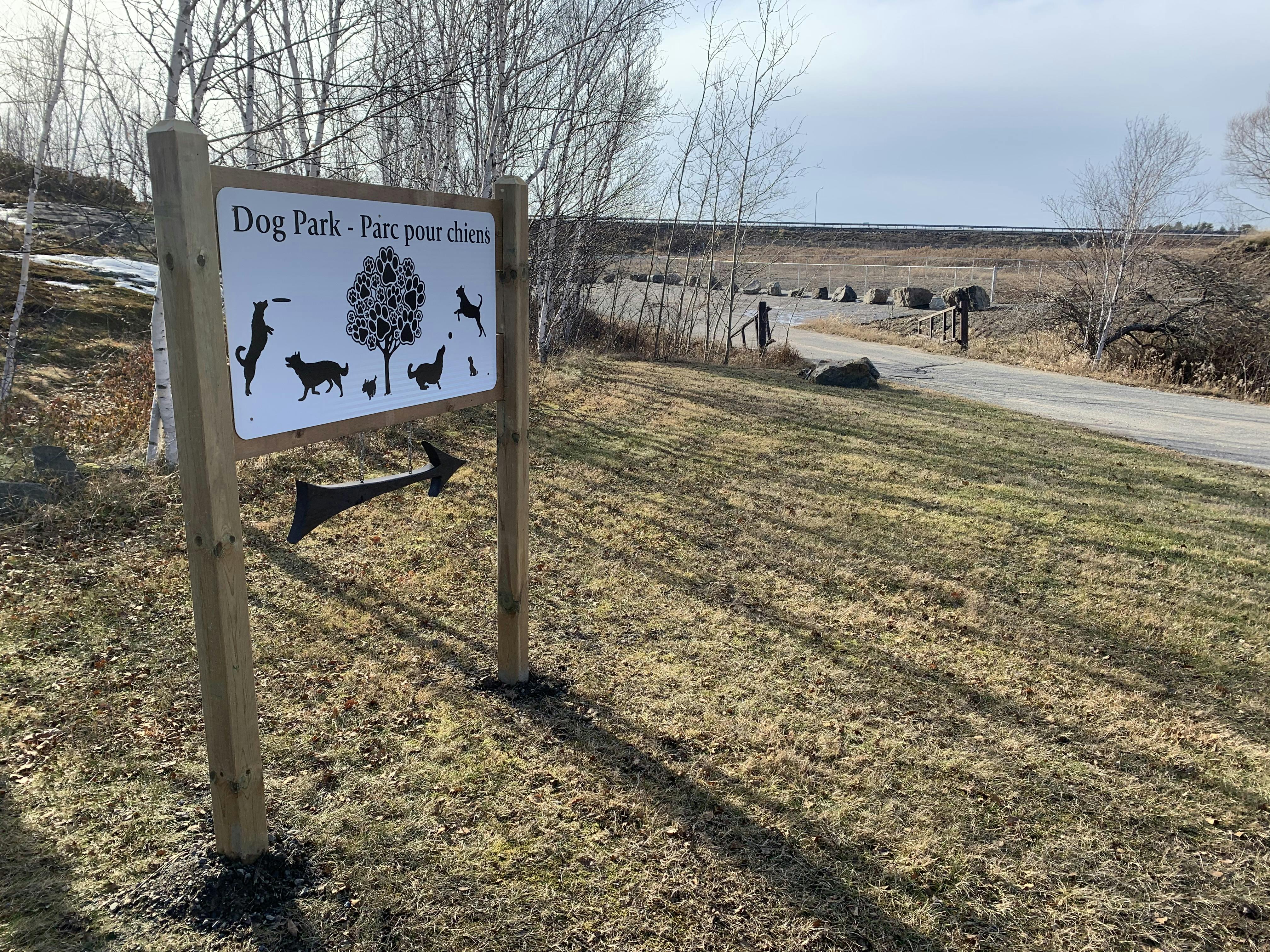 Dog Park Sign