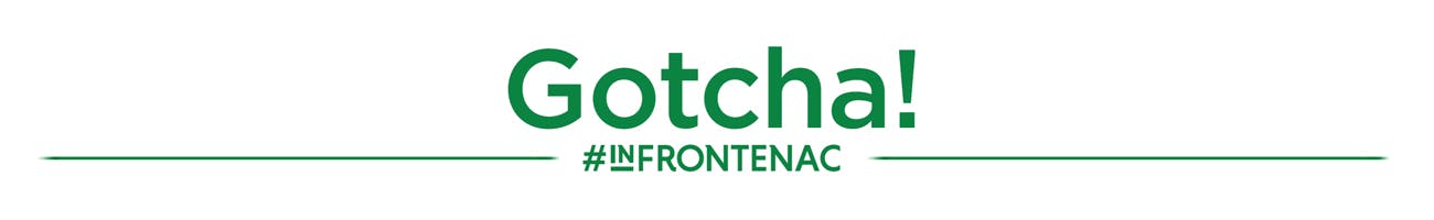 Gotcha! #InFrontenac is a way to recognize excellence among Frontenac County staff. 