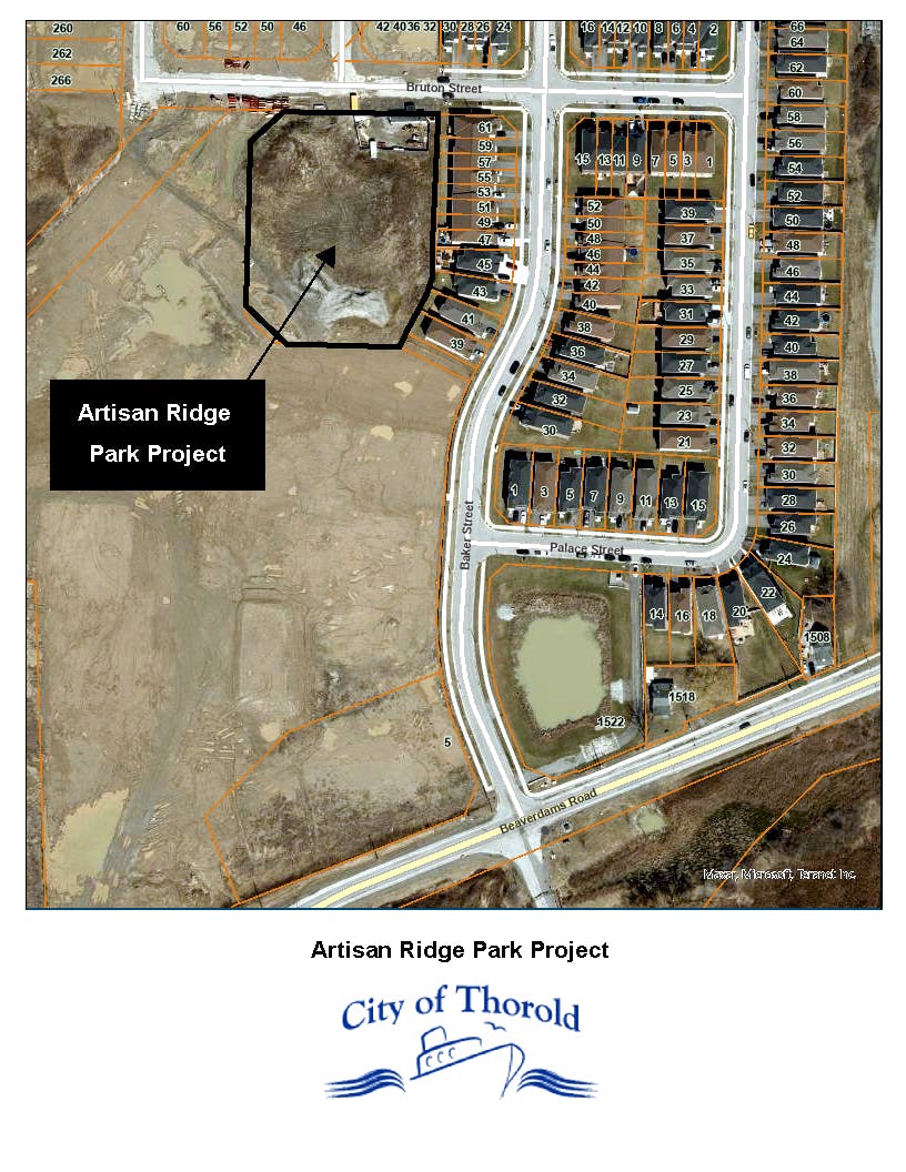 Artisan Ridge Park Project Area