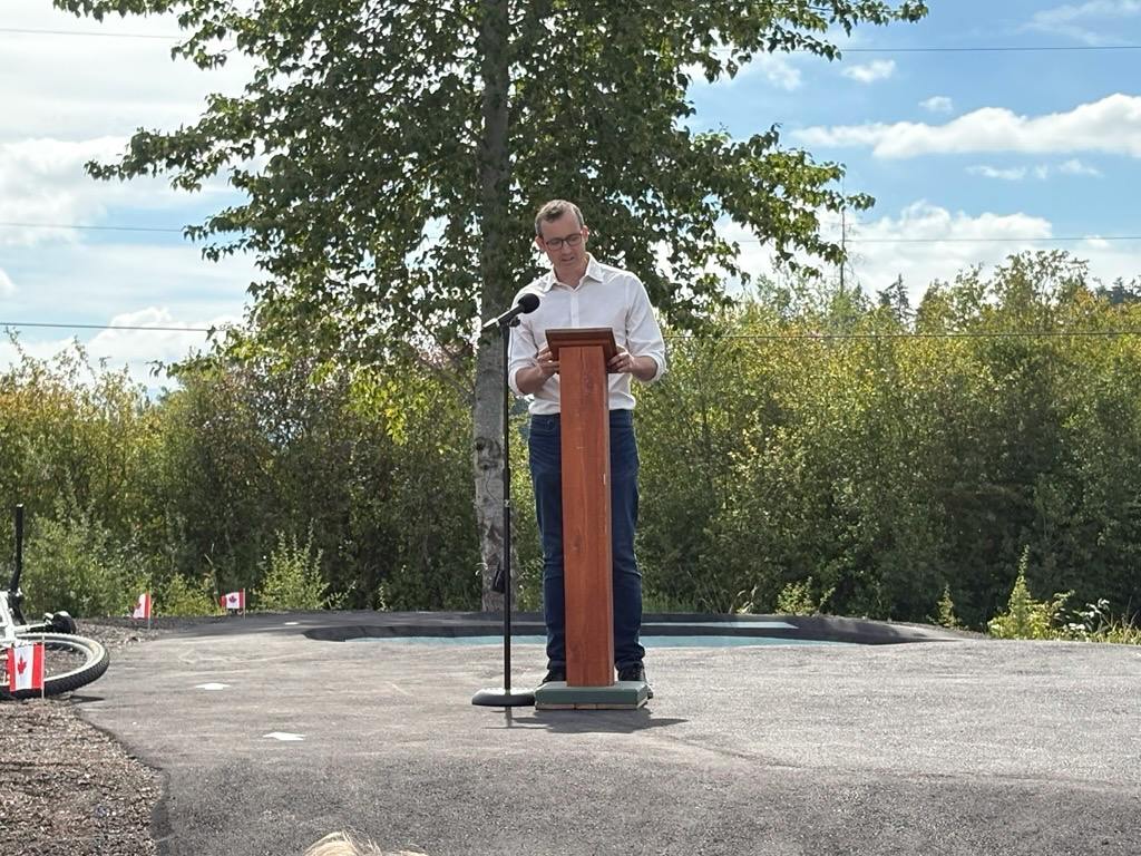 Chair McLean speaks