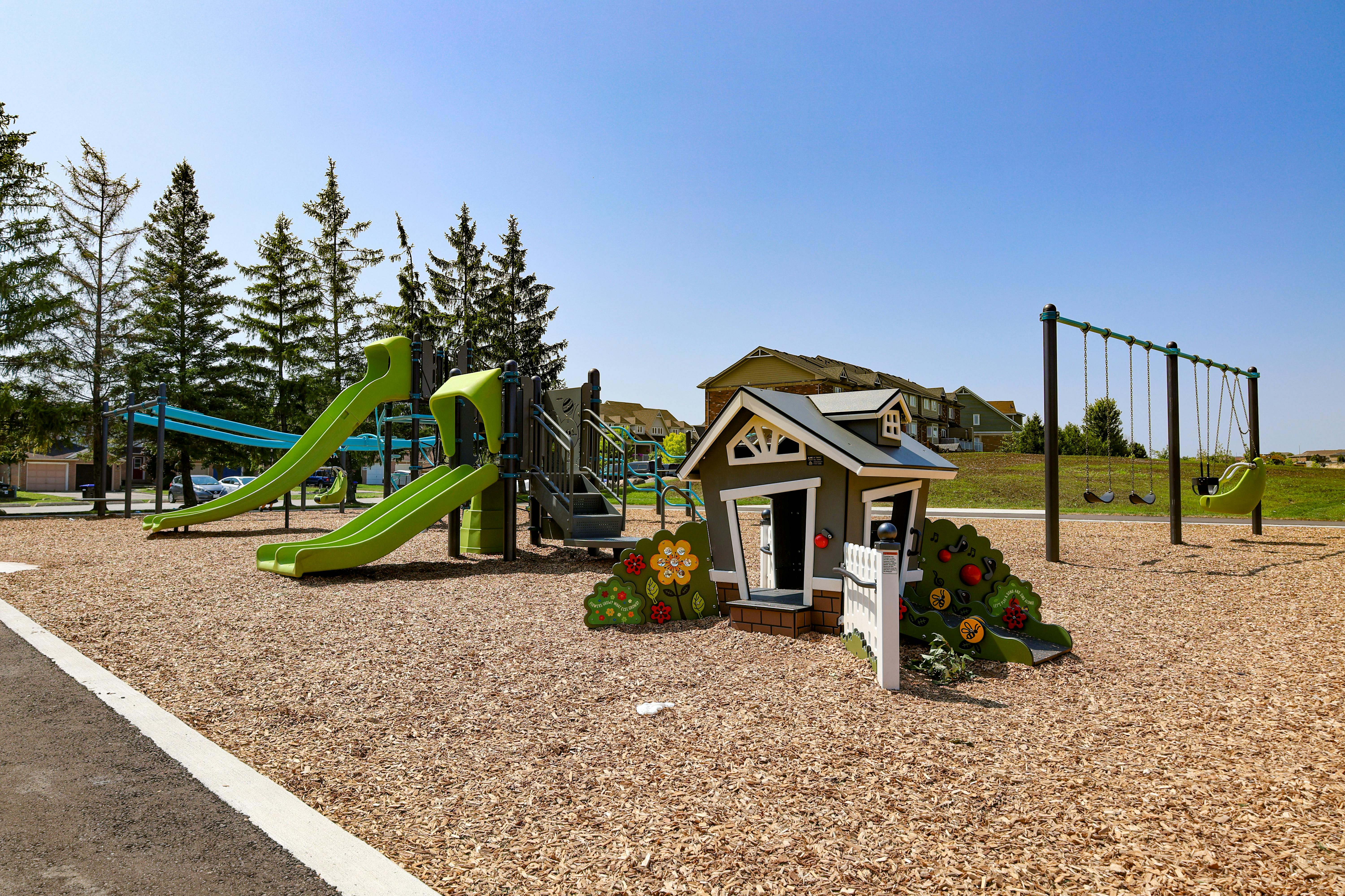 Huron Court Park - Kids' Playground View 2