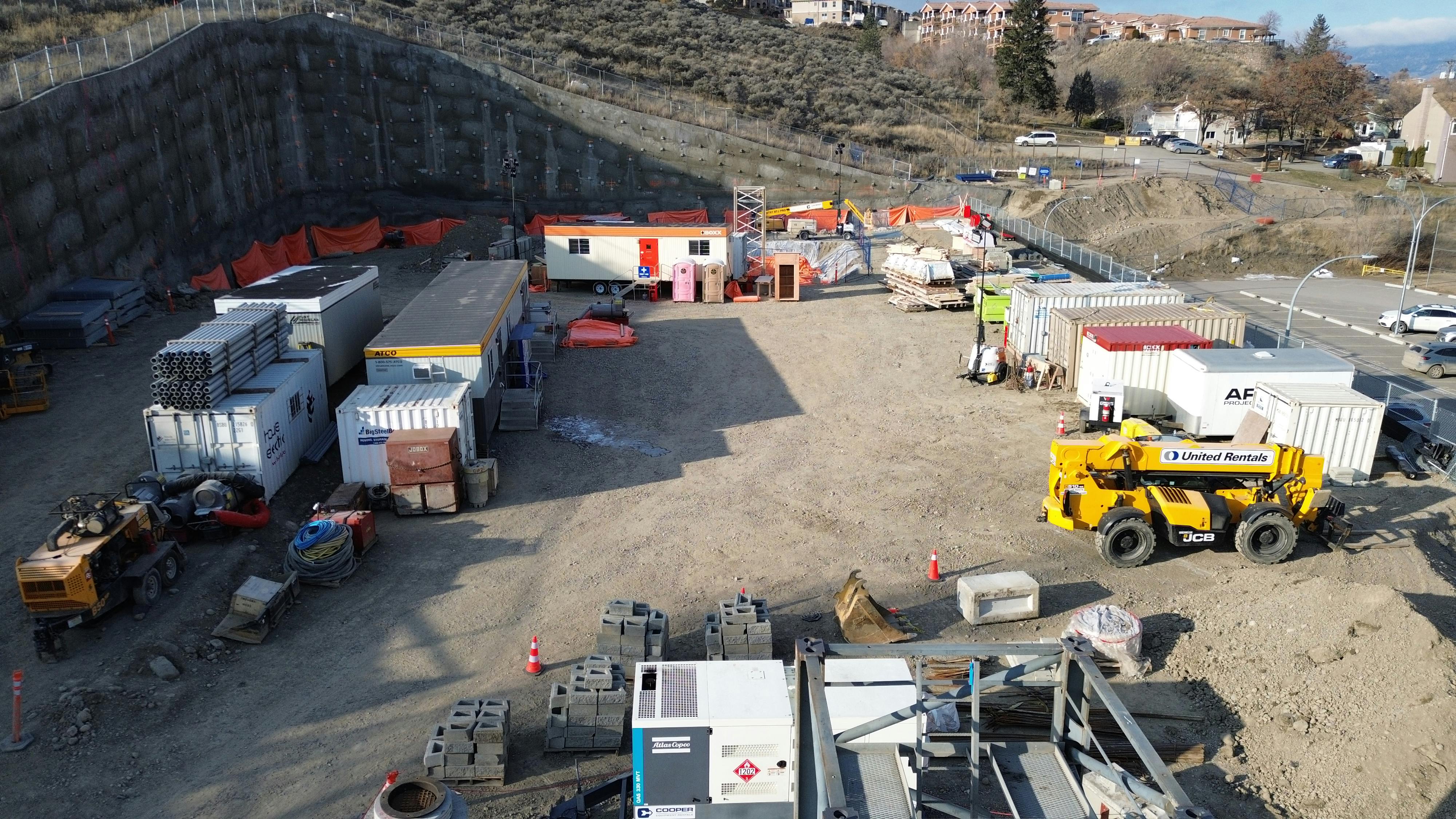 Site mobilization - Nov 2025