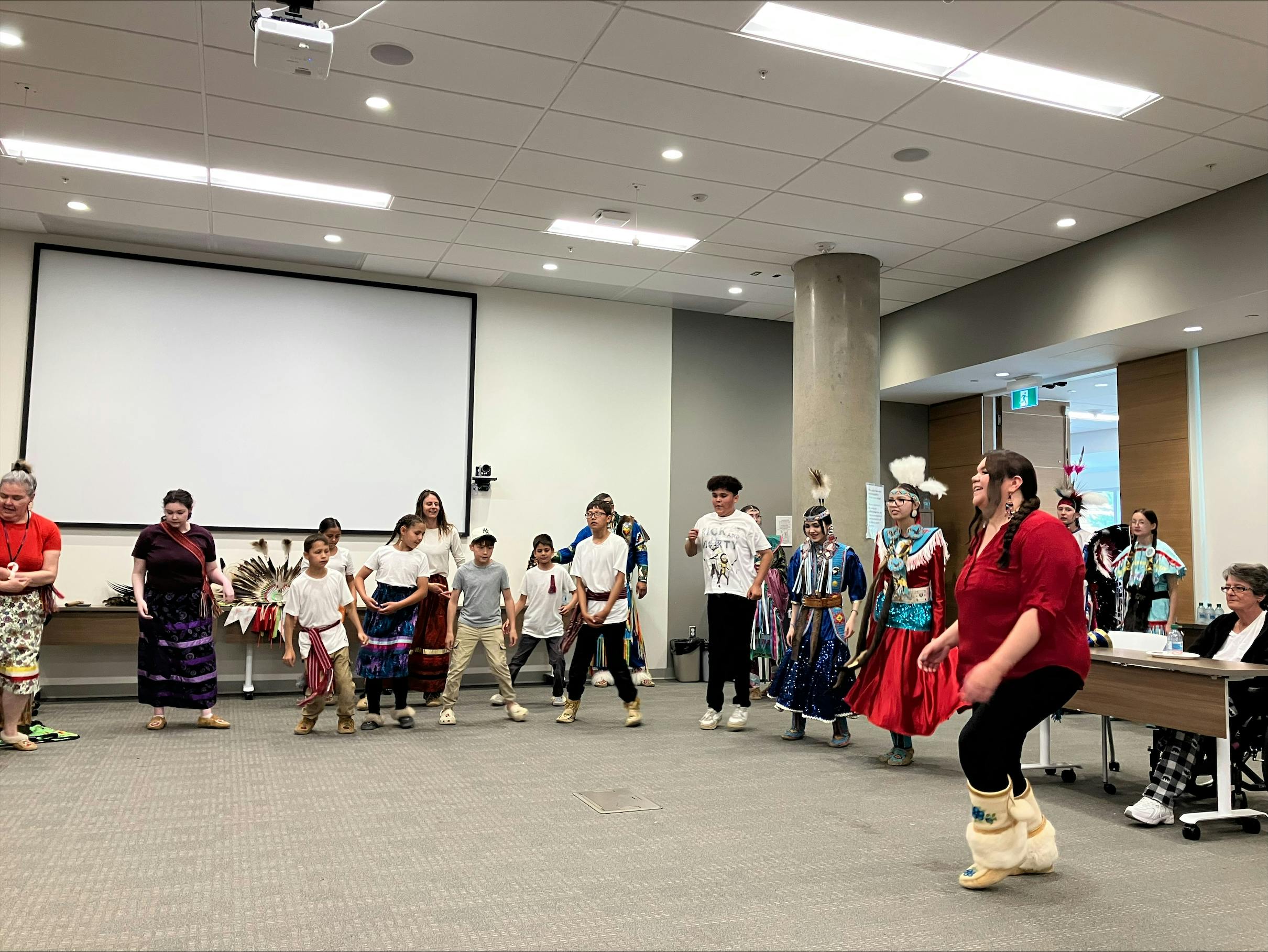 Celebrating at Grande Prairie Regional Hospital