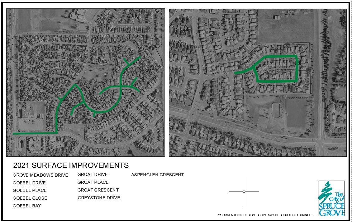 Surface Improvements – Grove Meadows Neighbourhood