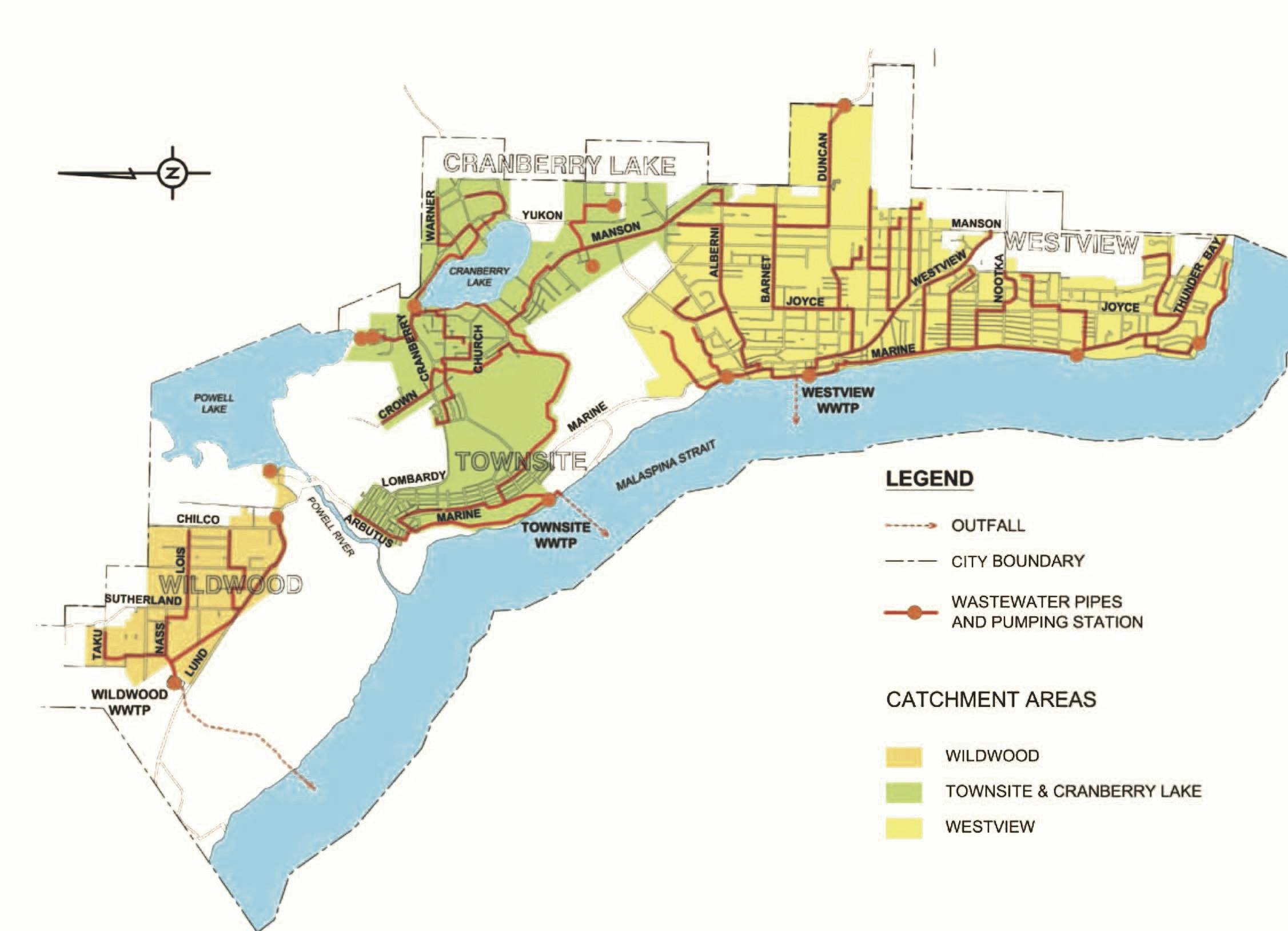 Wastewater to water - Powell River's current wastewater treatment 