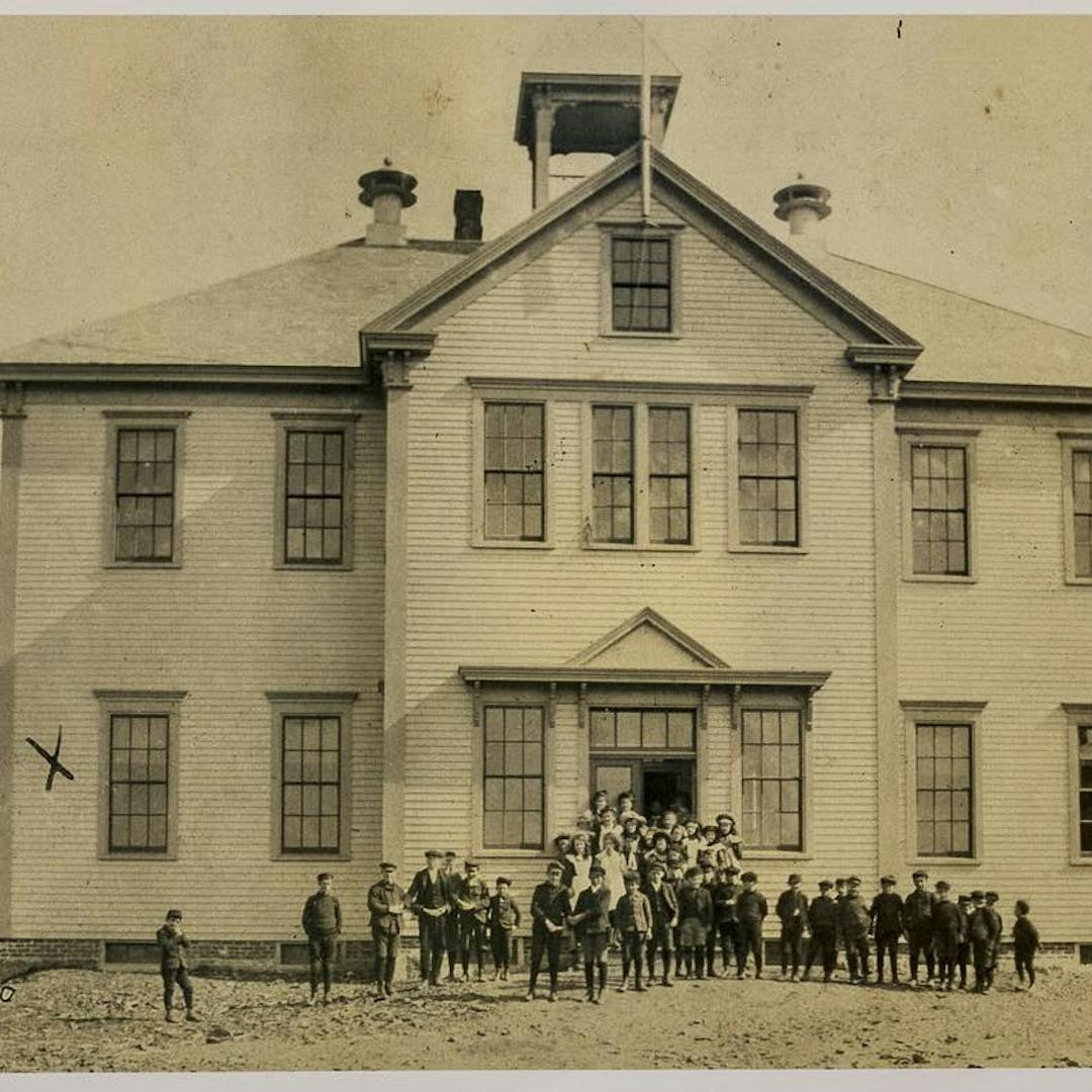 An old picture of Riverport Community Centre