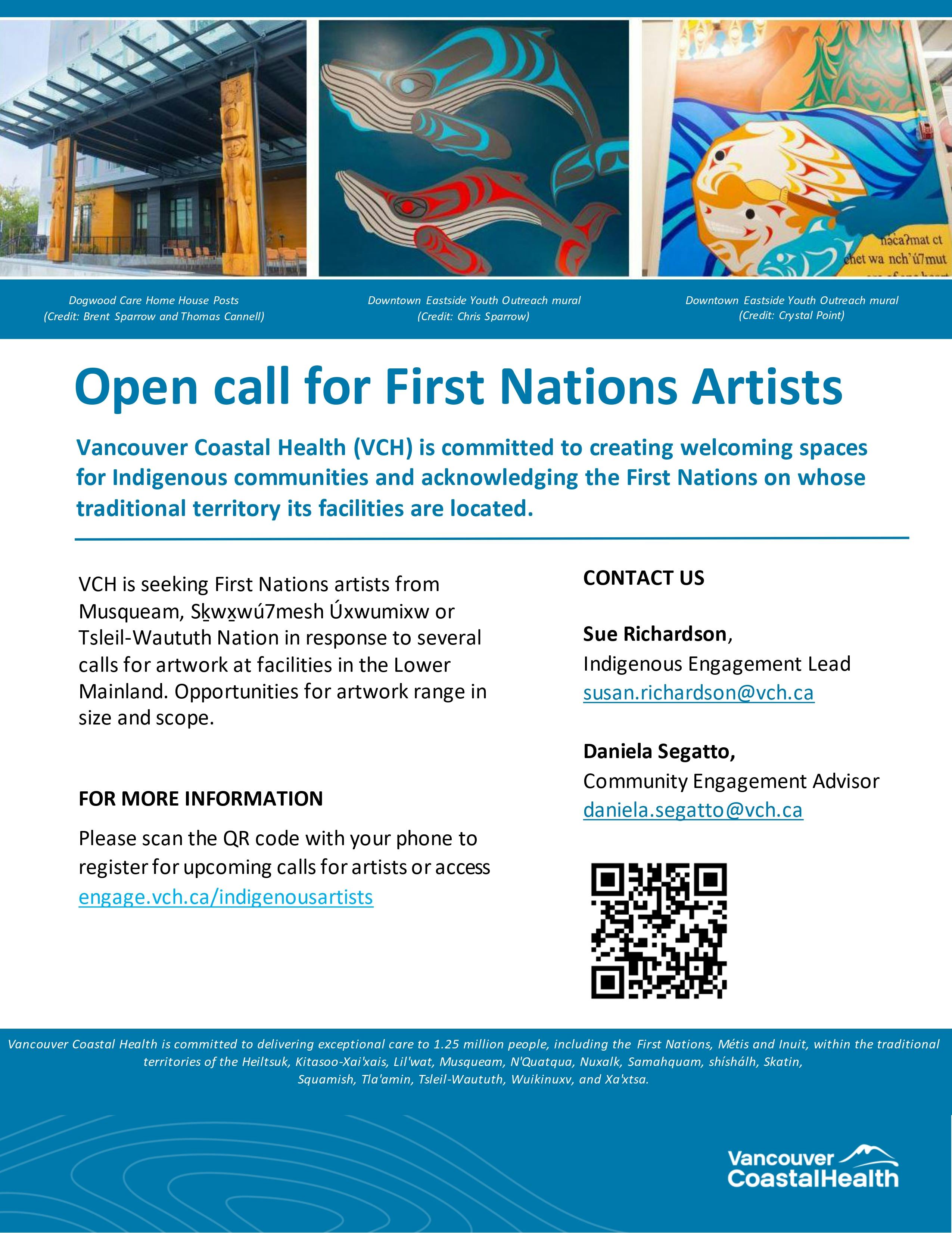 Open call for First Nations Artists