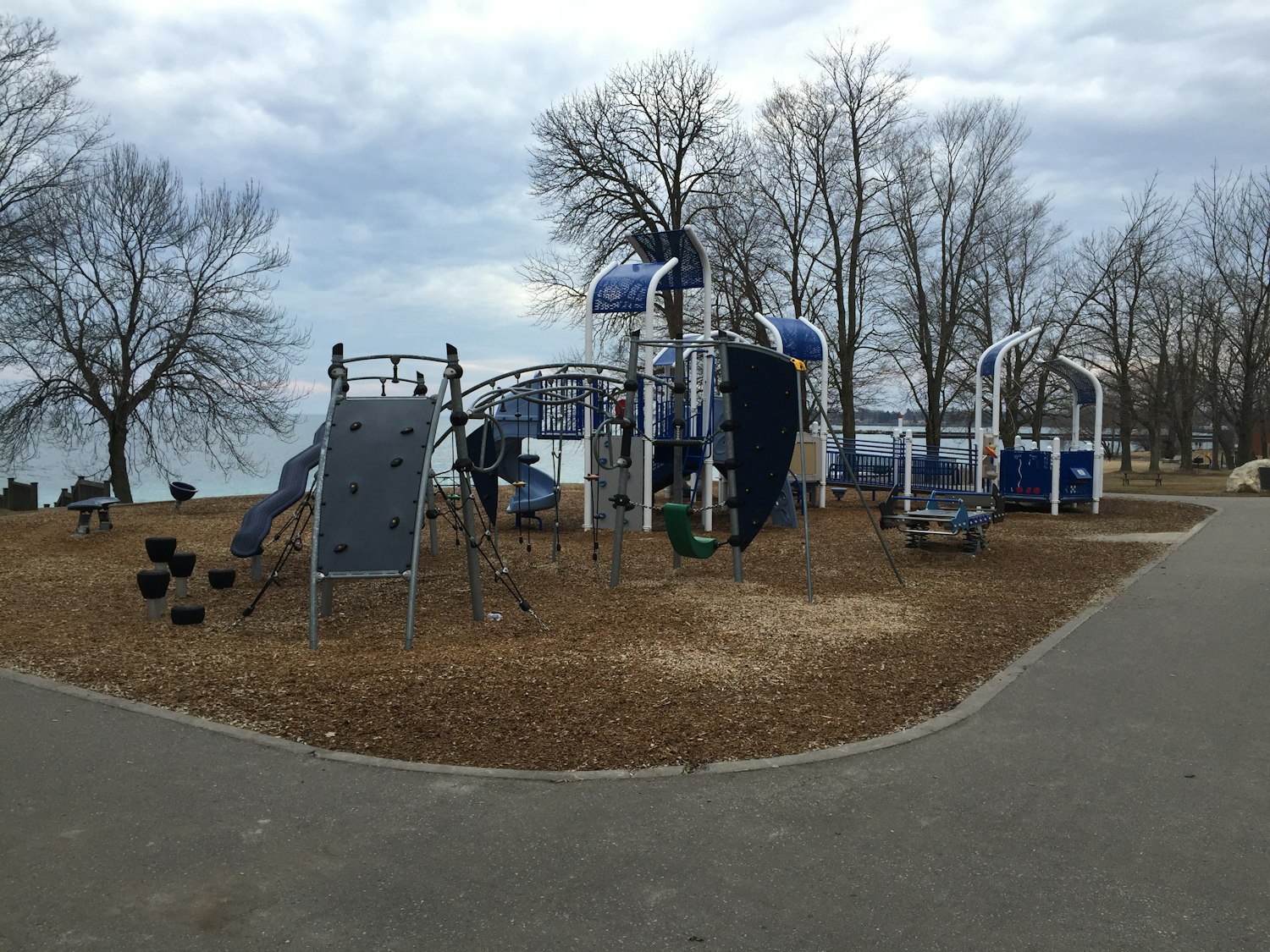 Image illustrating ground based and physical based playground equipment design