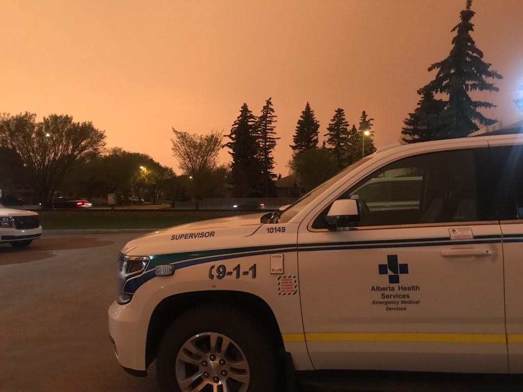 Grande Prairie Wildfire Evacuation