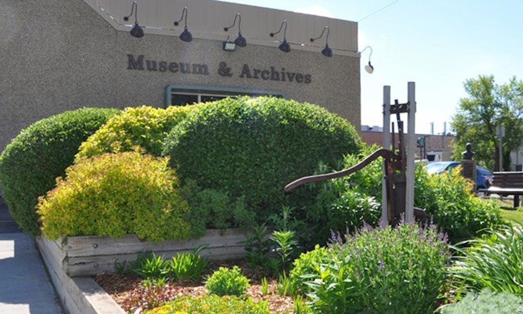 Photo of Museum and Archives with landscaping