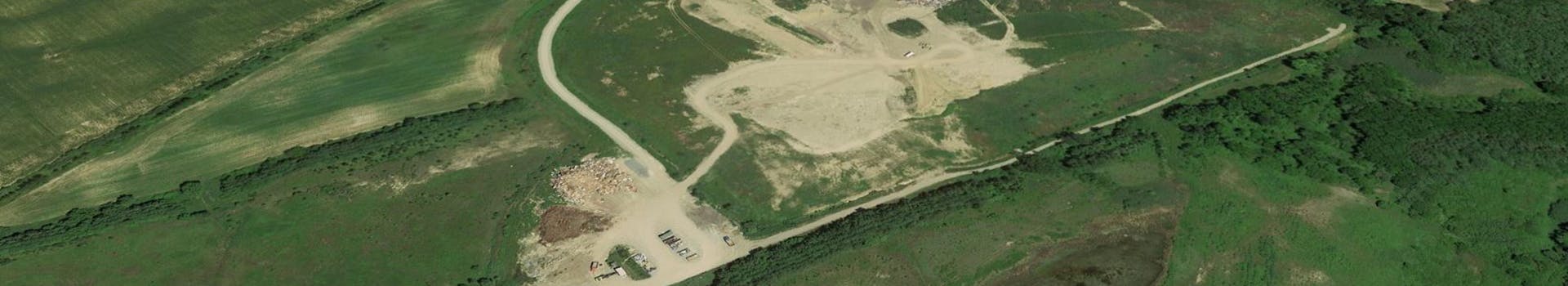 Biggars Lane landfill image from google earth