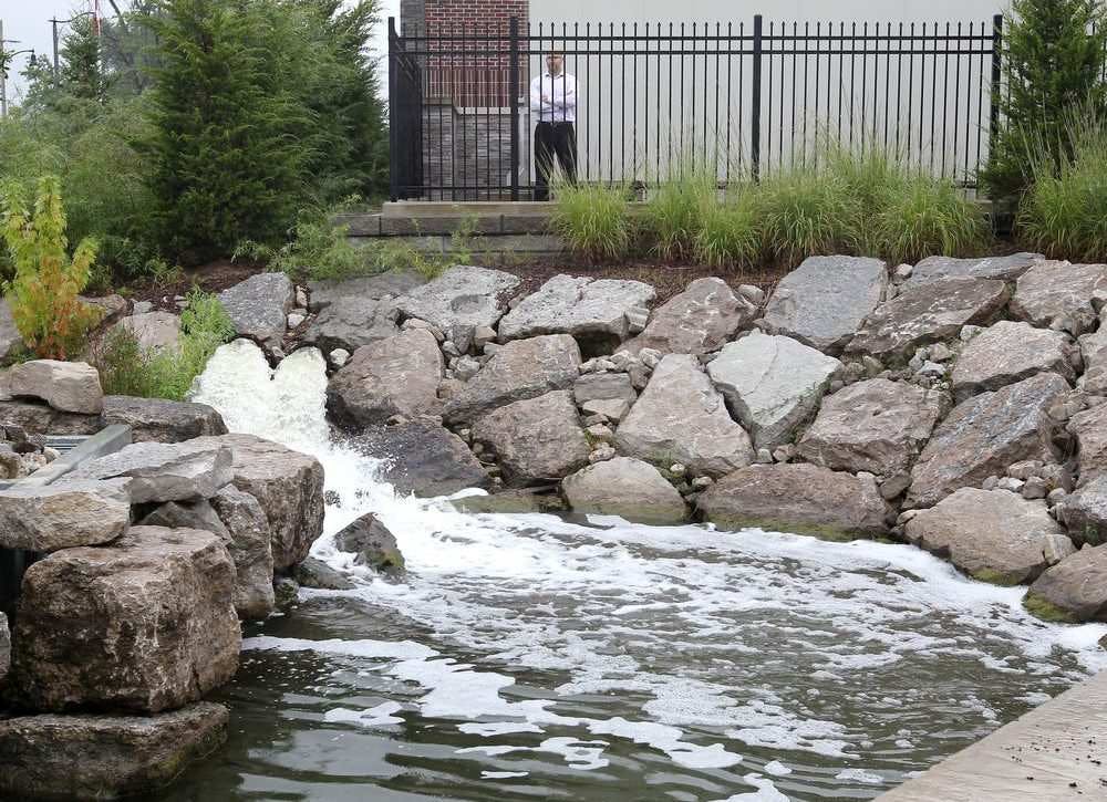 Gushing Water in Windsor