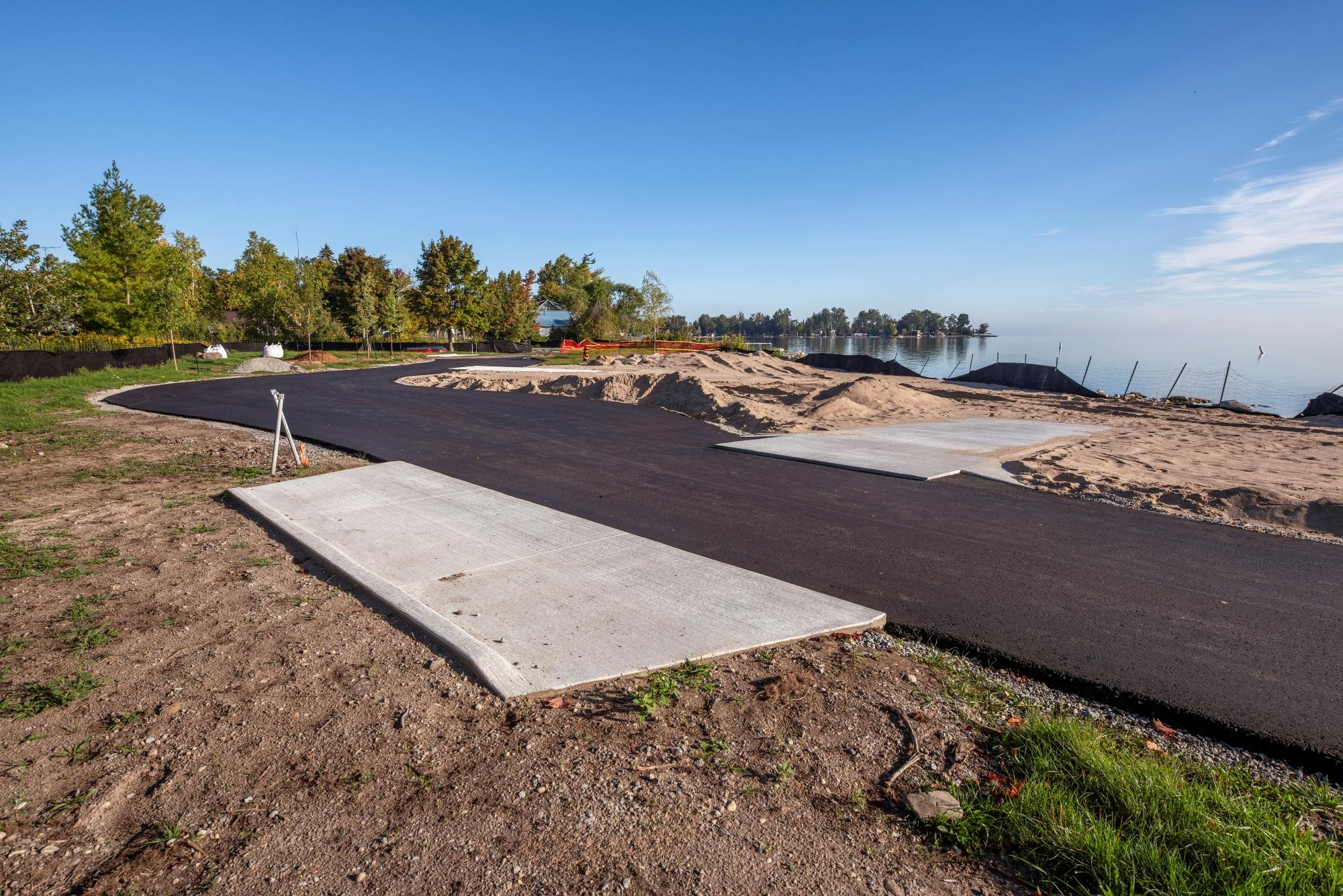 New Trails and Bench Pads