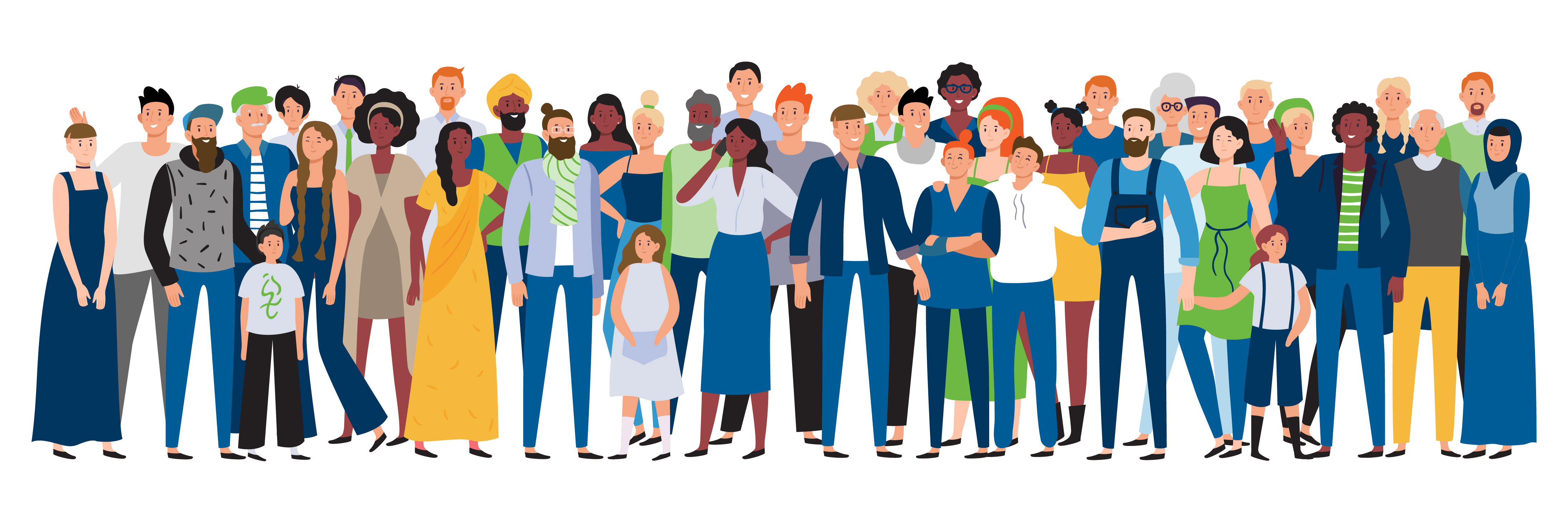 A group of people