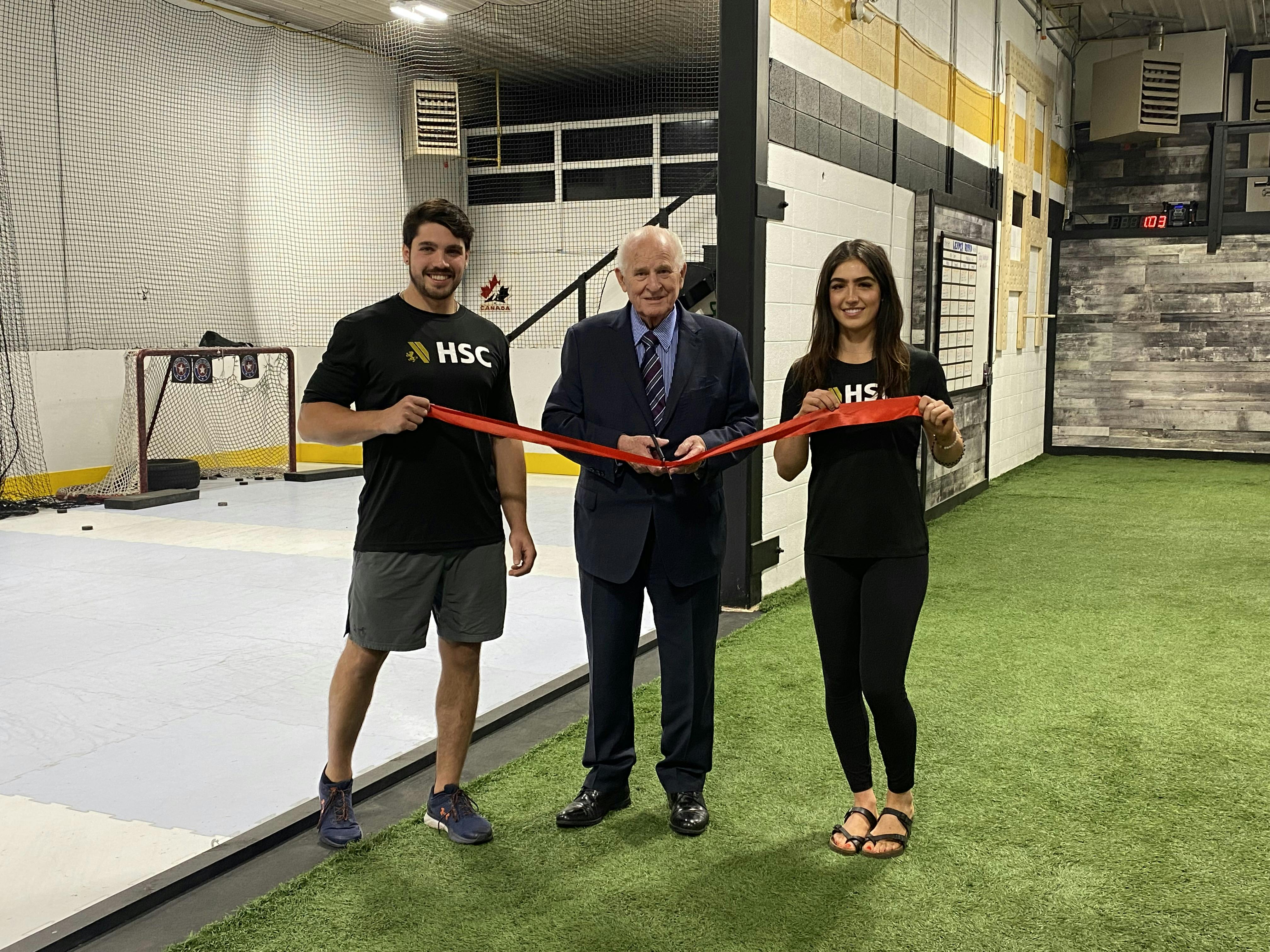 HSC & Hockey Skills Ribbon Cutting