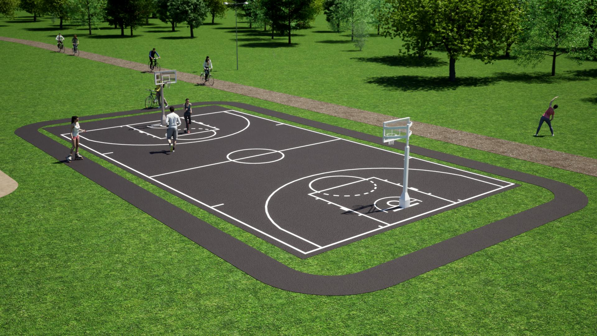 Basketball court 