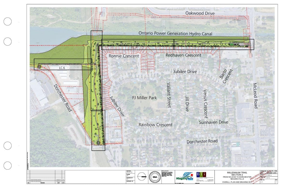 Millennium Trail Niagara Falls Map Millennium Recreational Trail - Section 2 | Let's Talk Niagara Falls