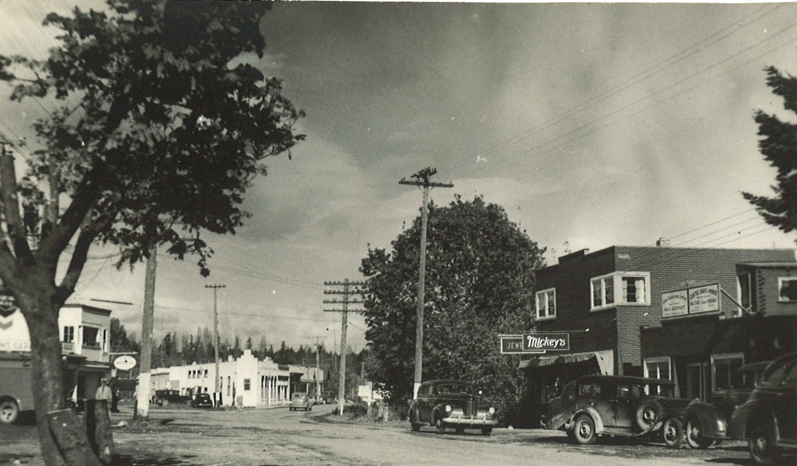Downtown Parksville 1948