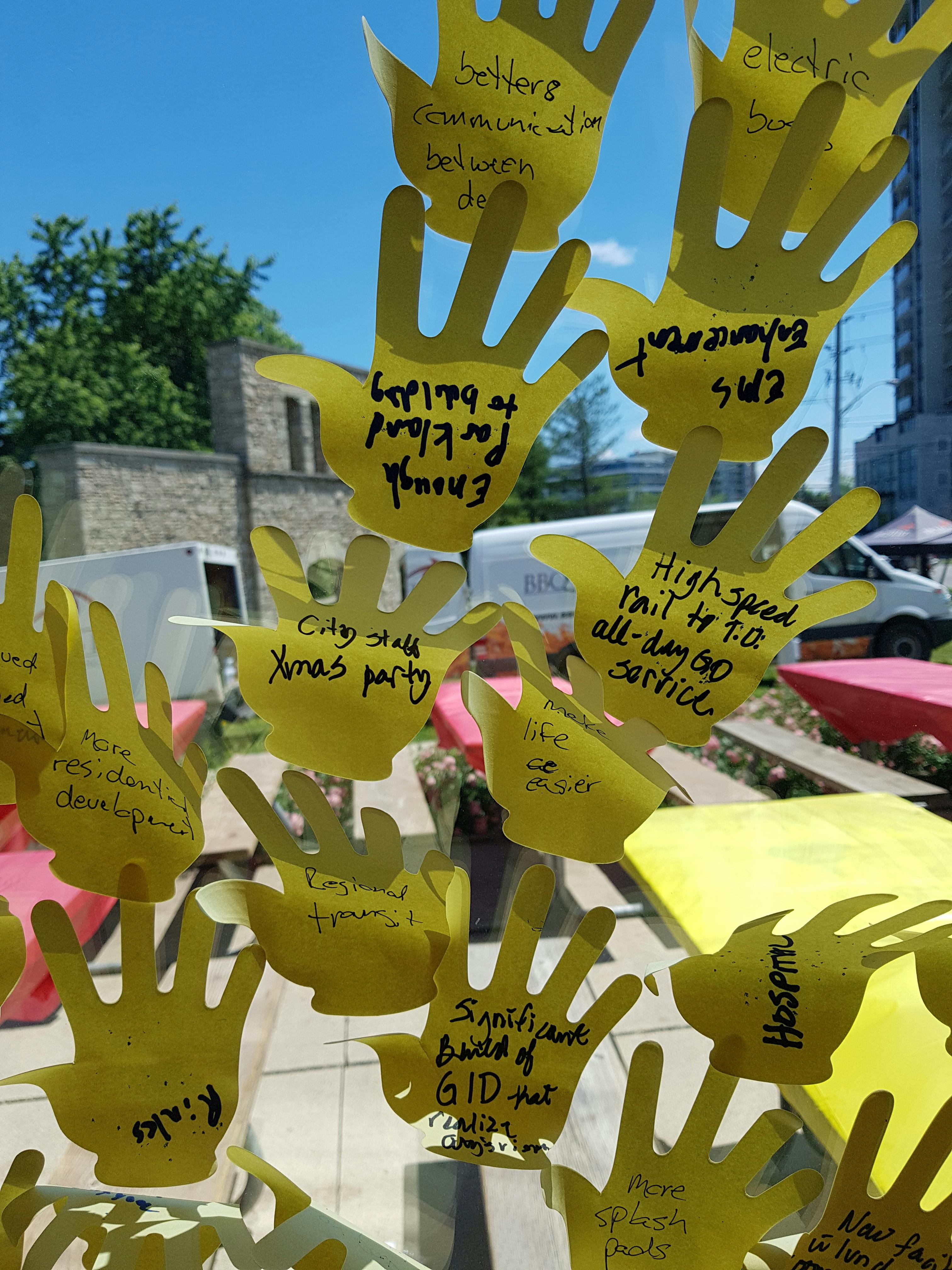 City staff BBQ - what's your one wish for Guelph?
