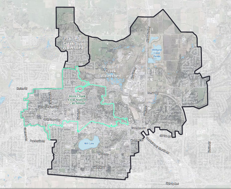 Willband Creek Watershed Area