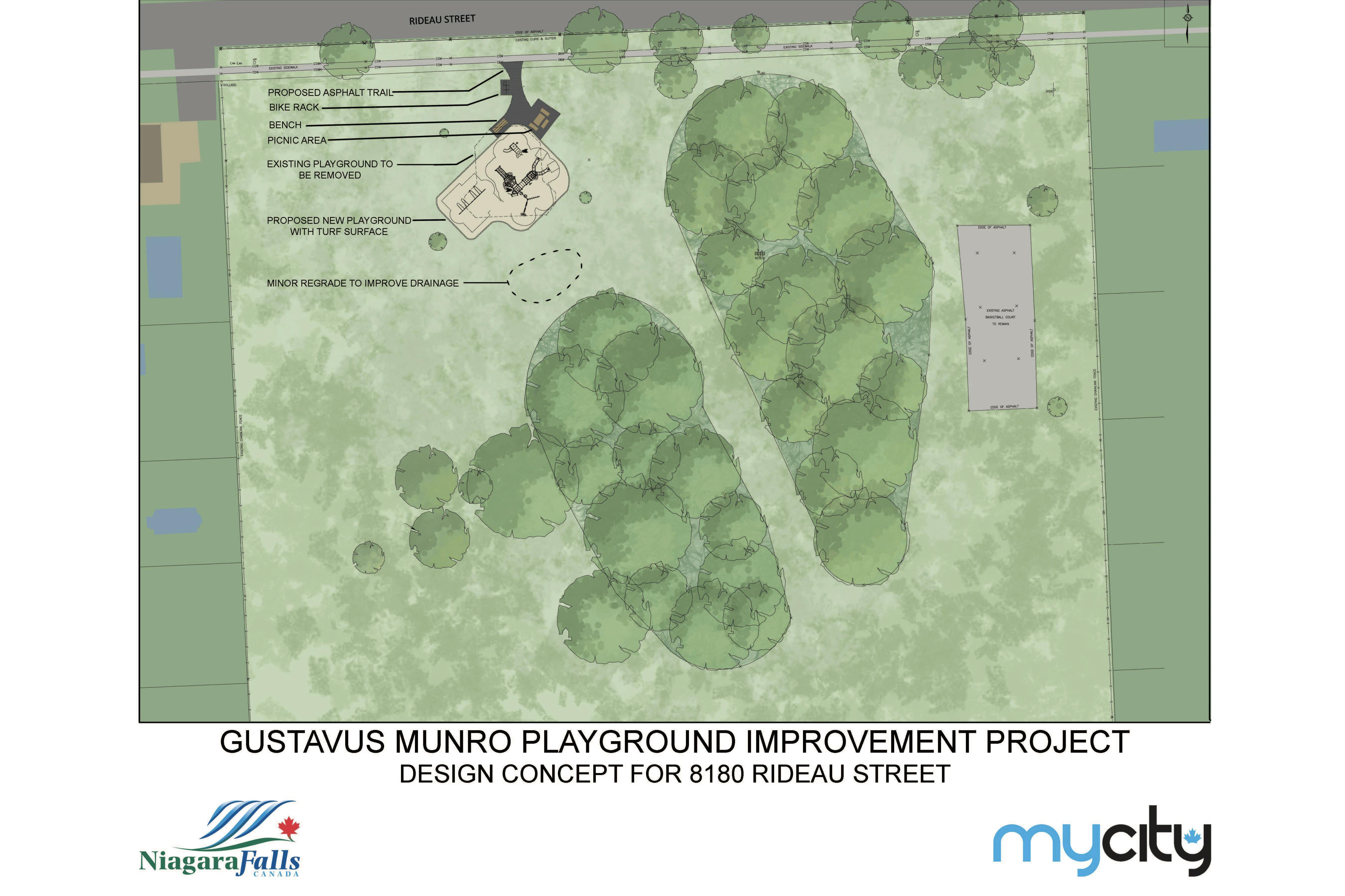 Gustavus Munro Park Concept