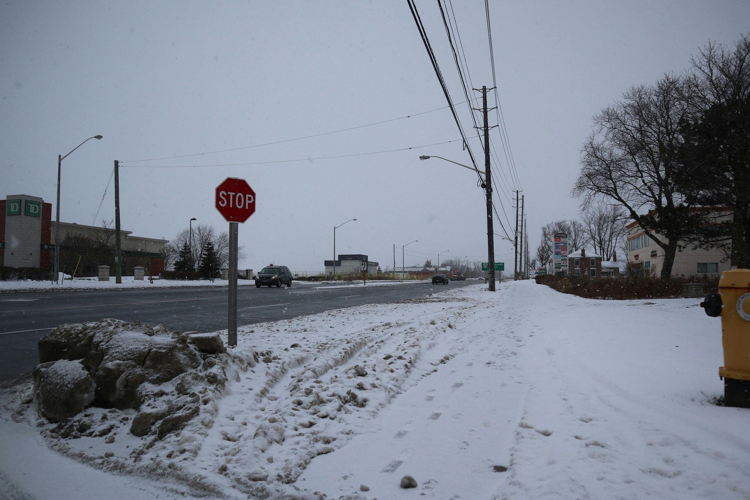 Markham Road looking south from Major Mackenzie Drive East