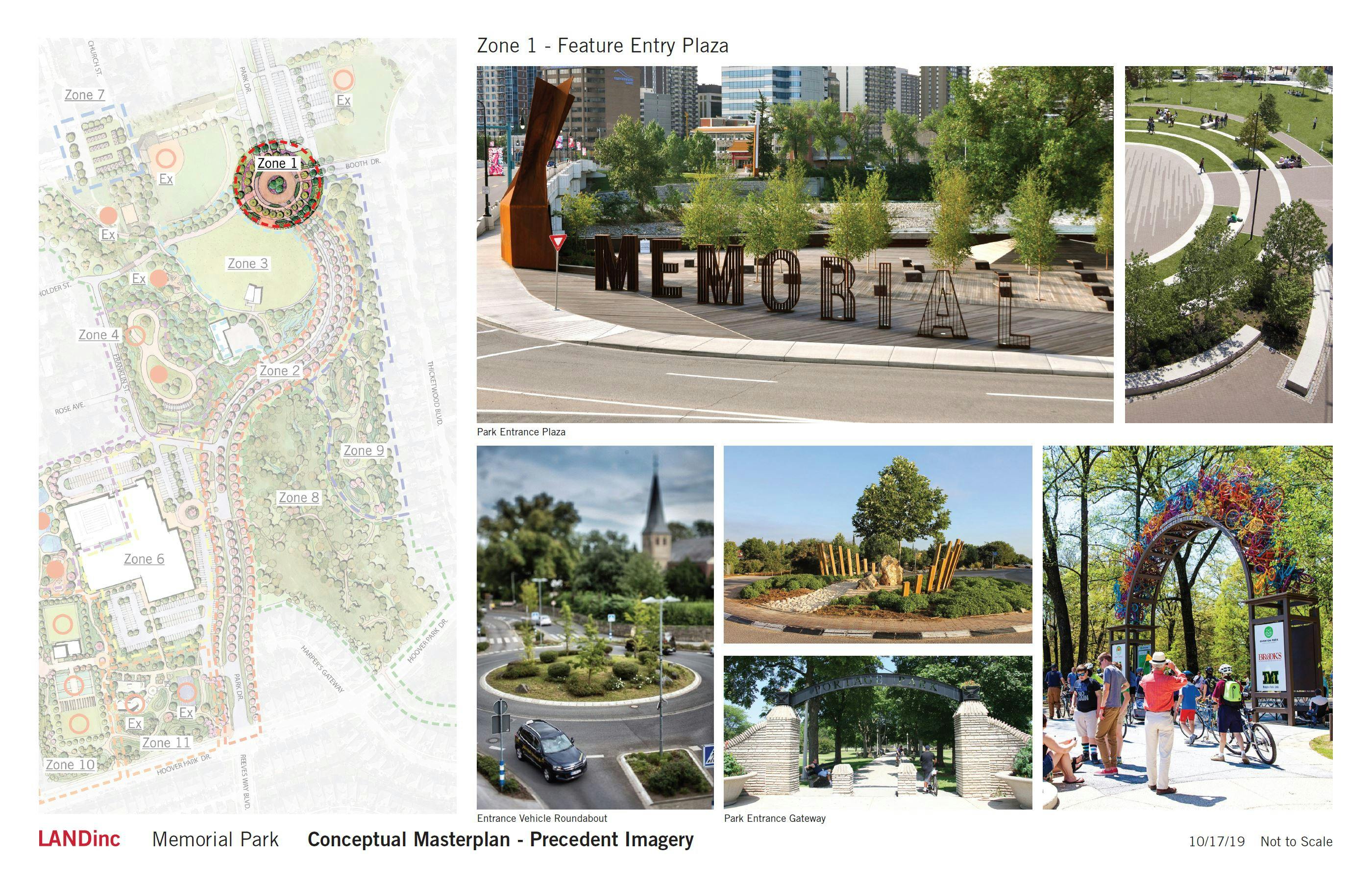 Memorial Park Conceptual Drawings - Fall 2019 - Page 5