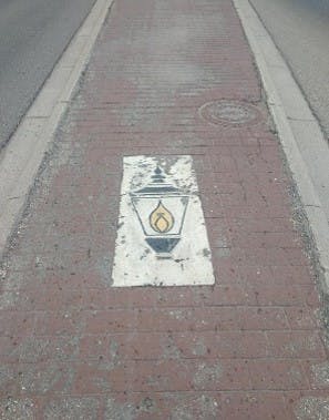Modern Gas Streetlight imagery