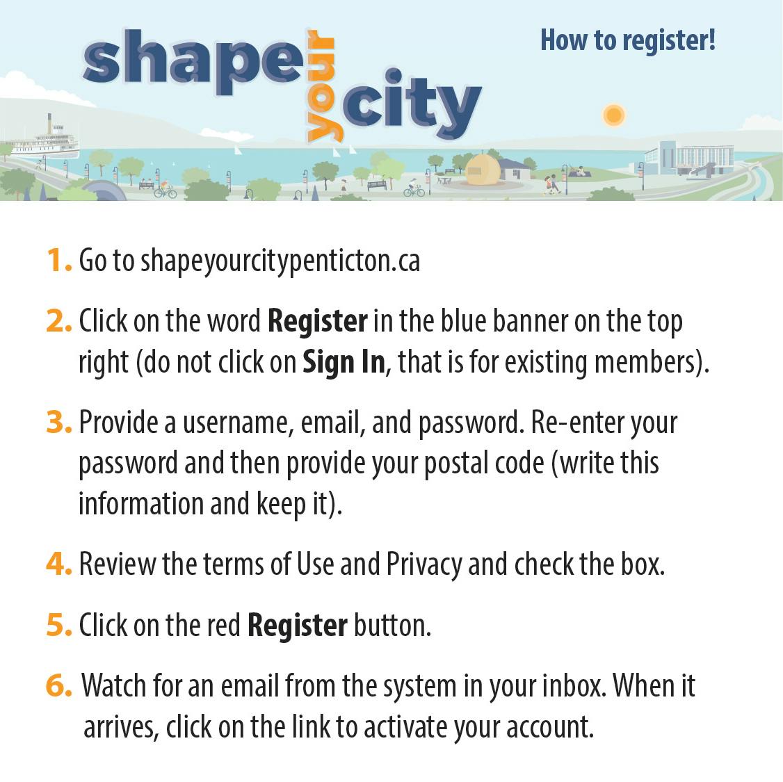 how to register