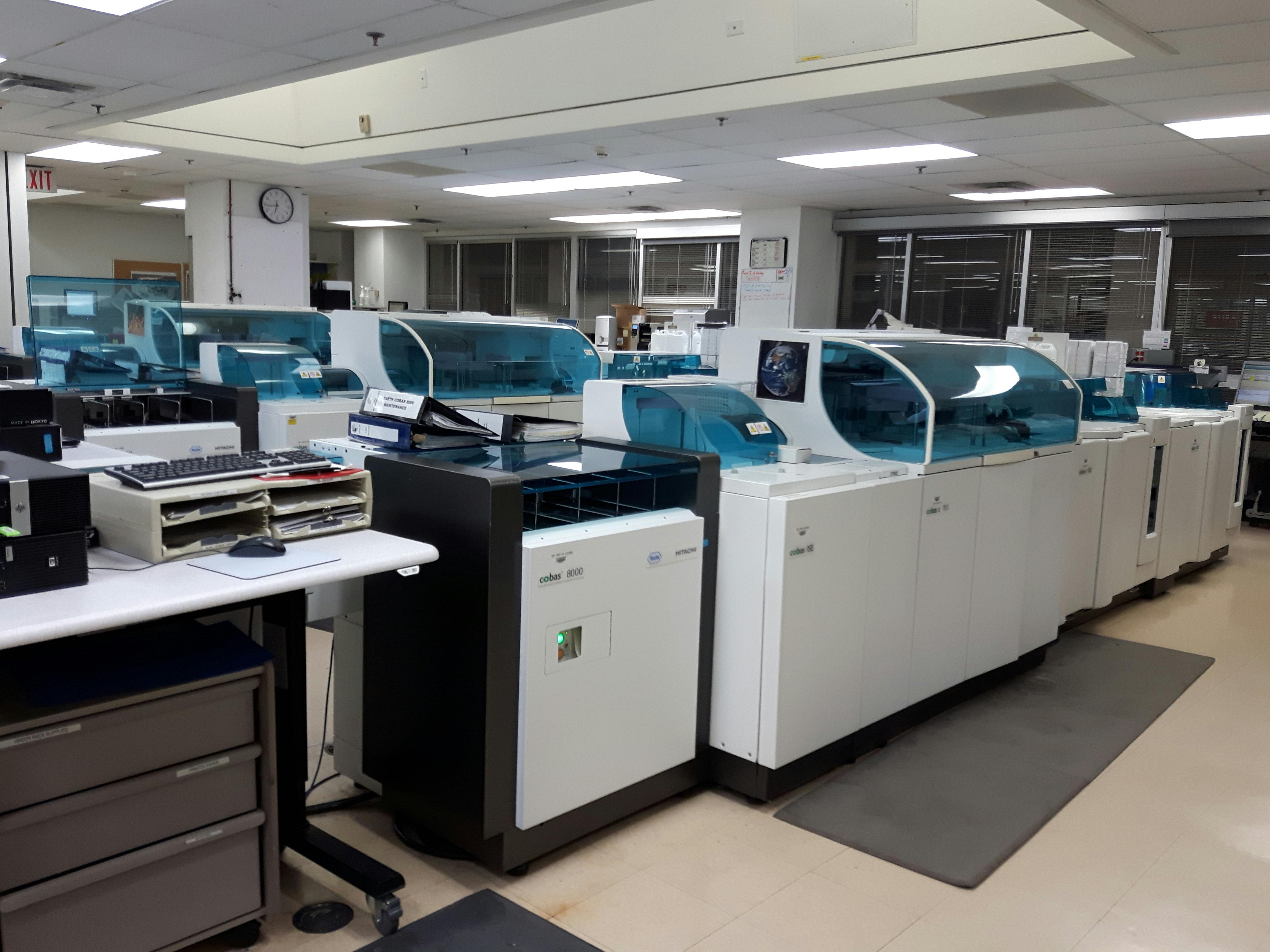Automated lab equipment generates large numbers of common test results