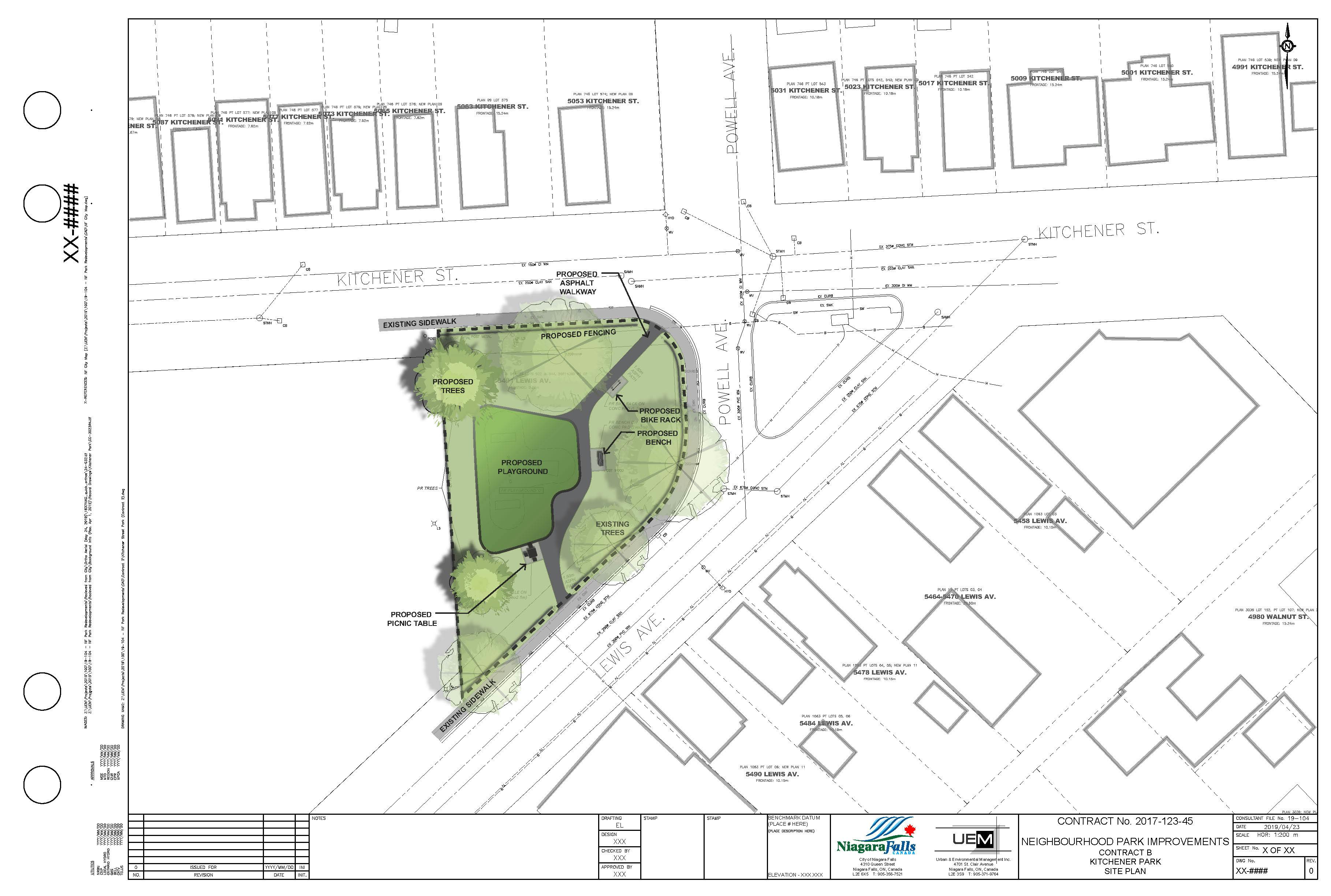 Kitchener Park Rendering