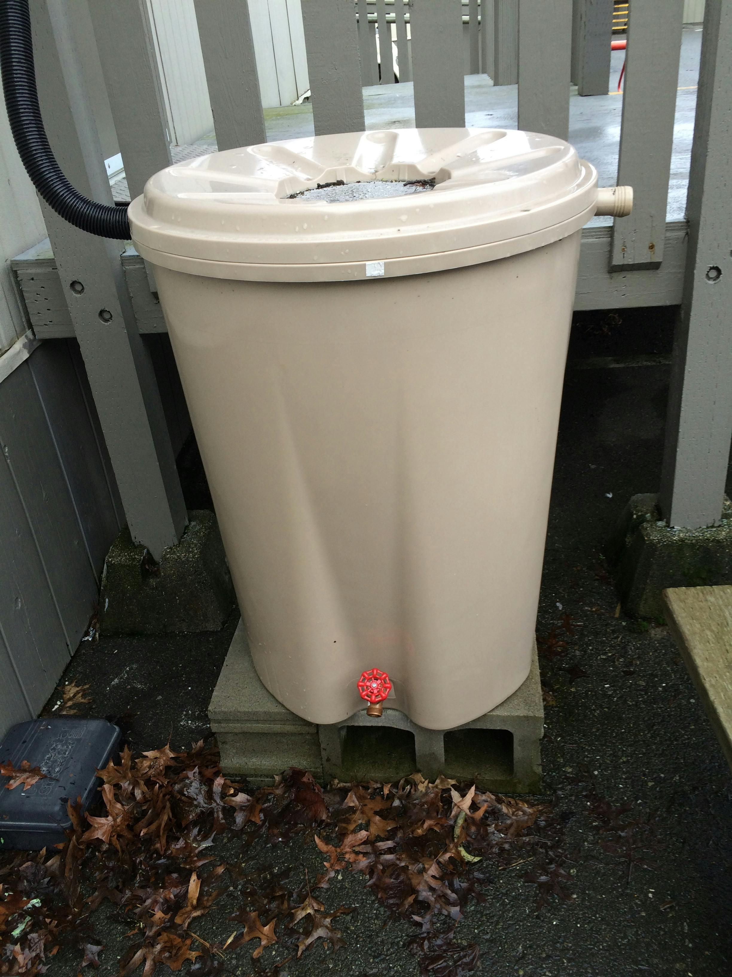 Rain barrels allow residents to collect and store water for uses such as watering gardens and washing vehicles. Ask us about our Rain Barrel Program.