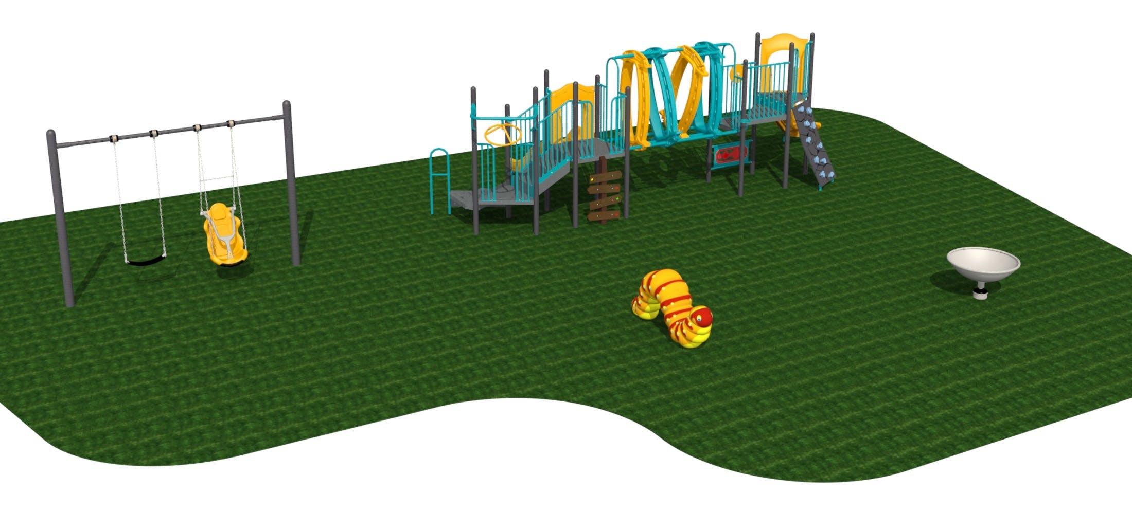 Alexander Park Playground Rendering