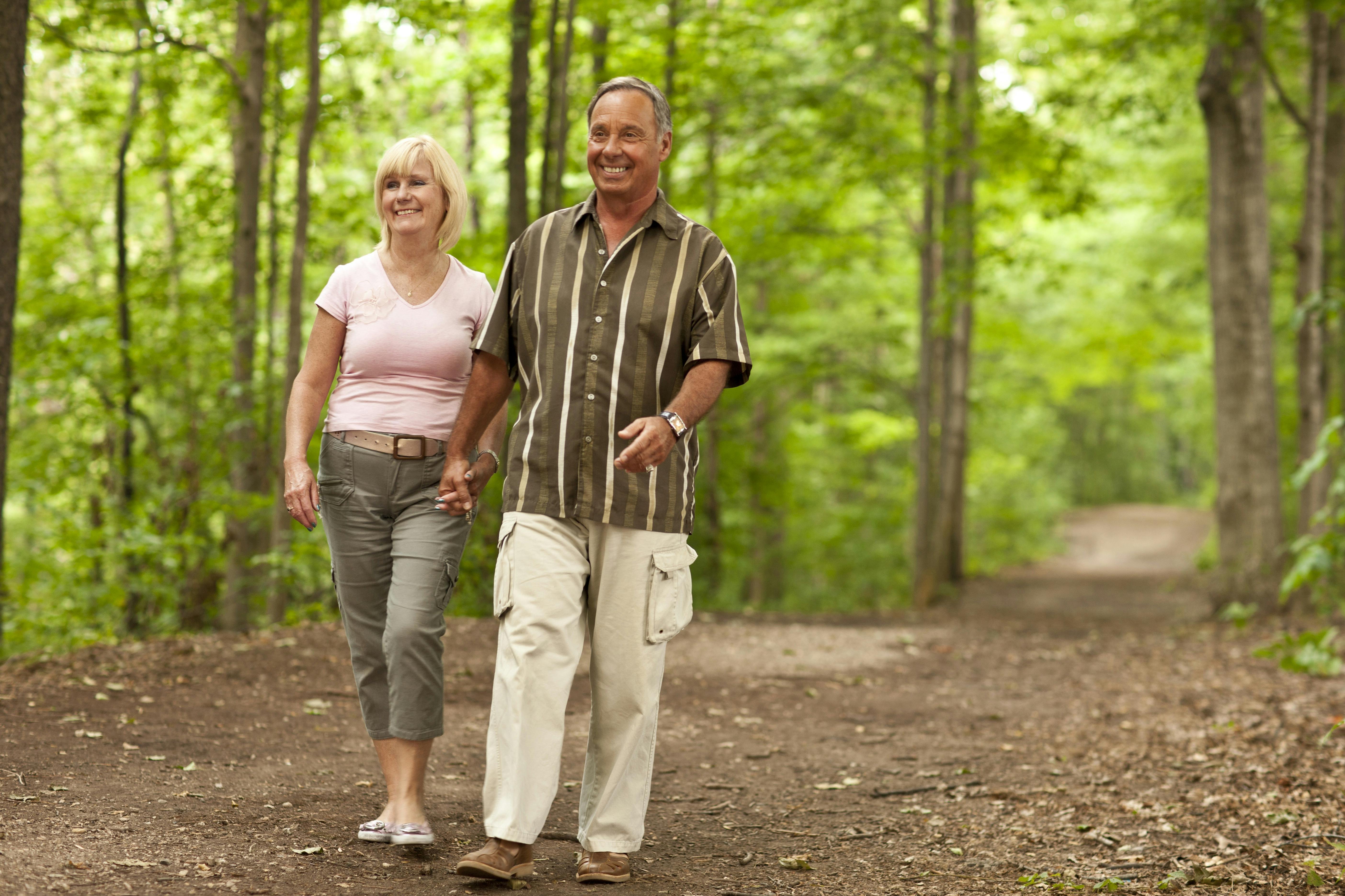 Trail walking in Bechtel Park