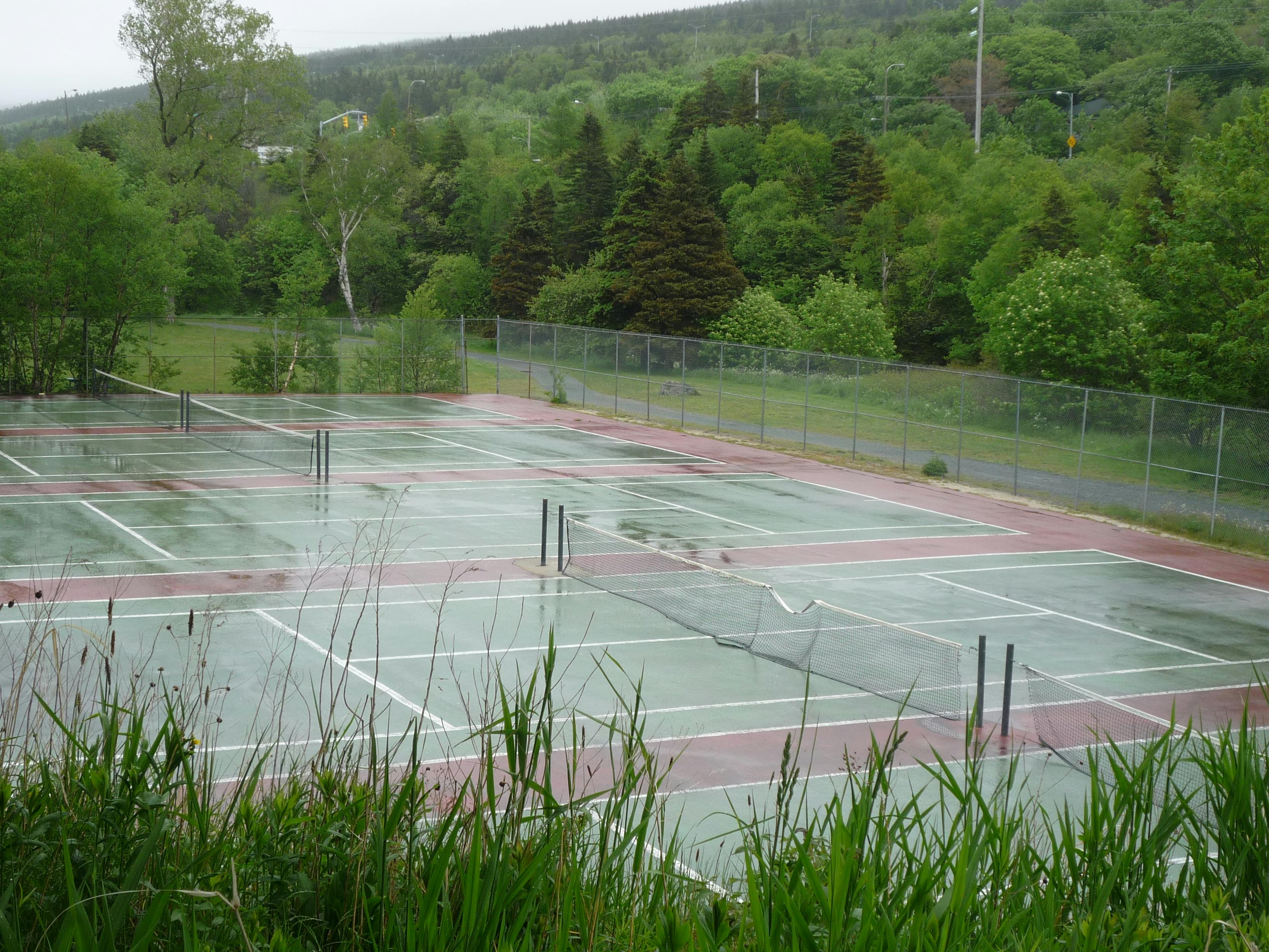 Tennis Courts Bowring Park Foundation Photo