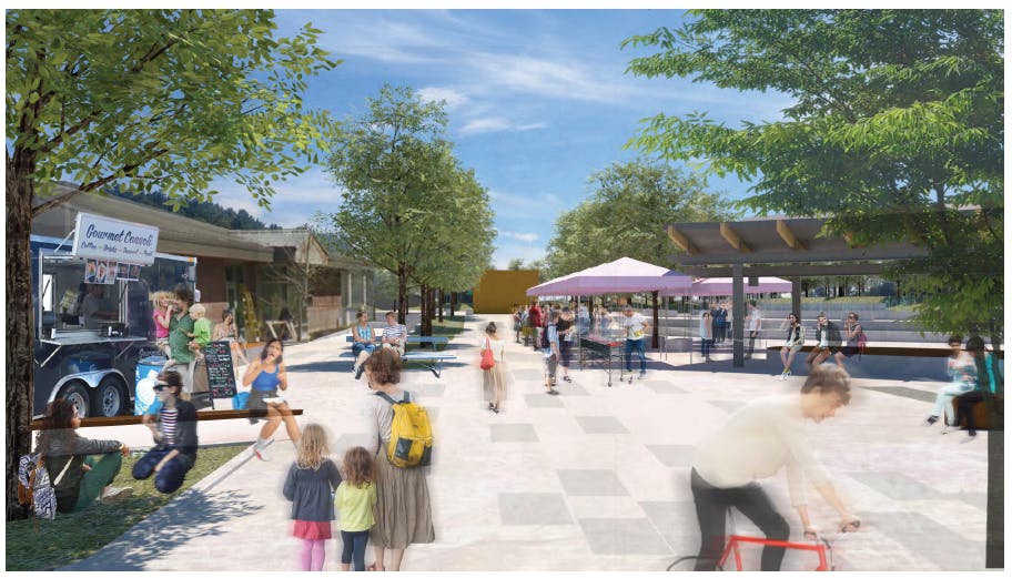 Town Square Architects Rendering