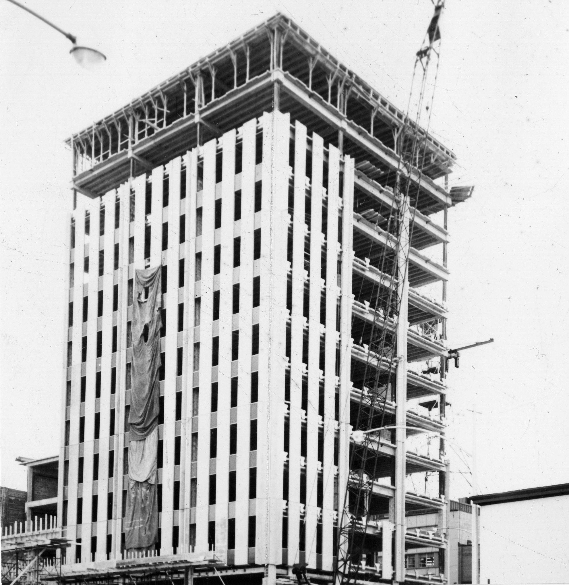 1970's: Royal Trust Building at 139 Water Street, under construction
