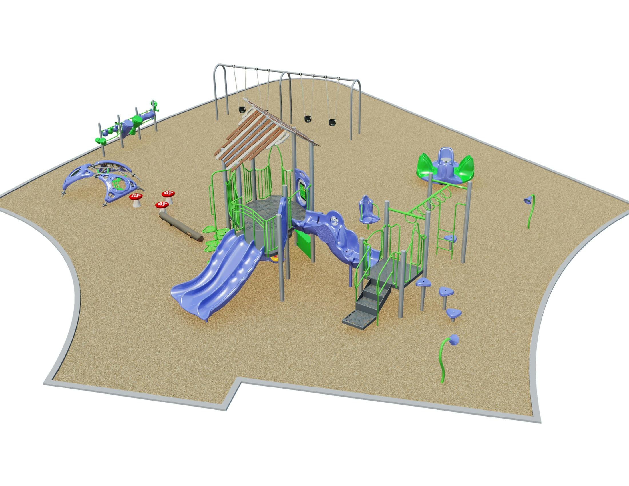 Playground B: Junior Play Area