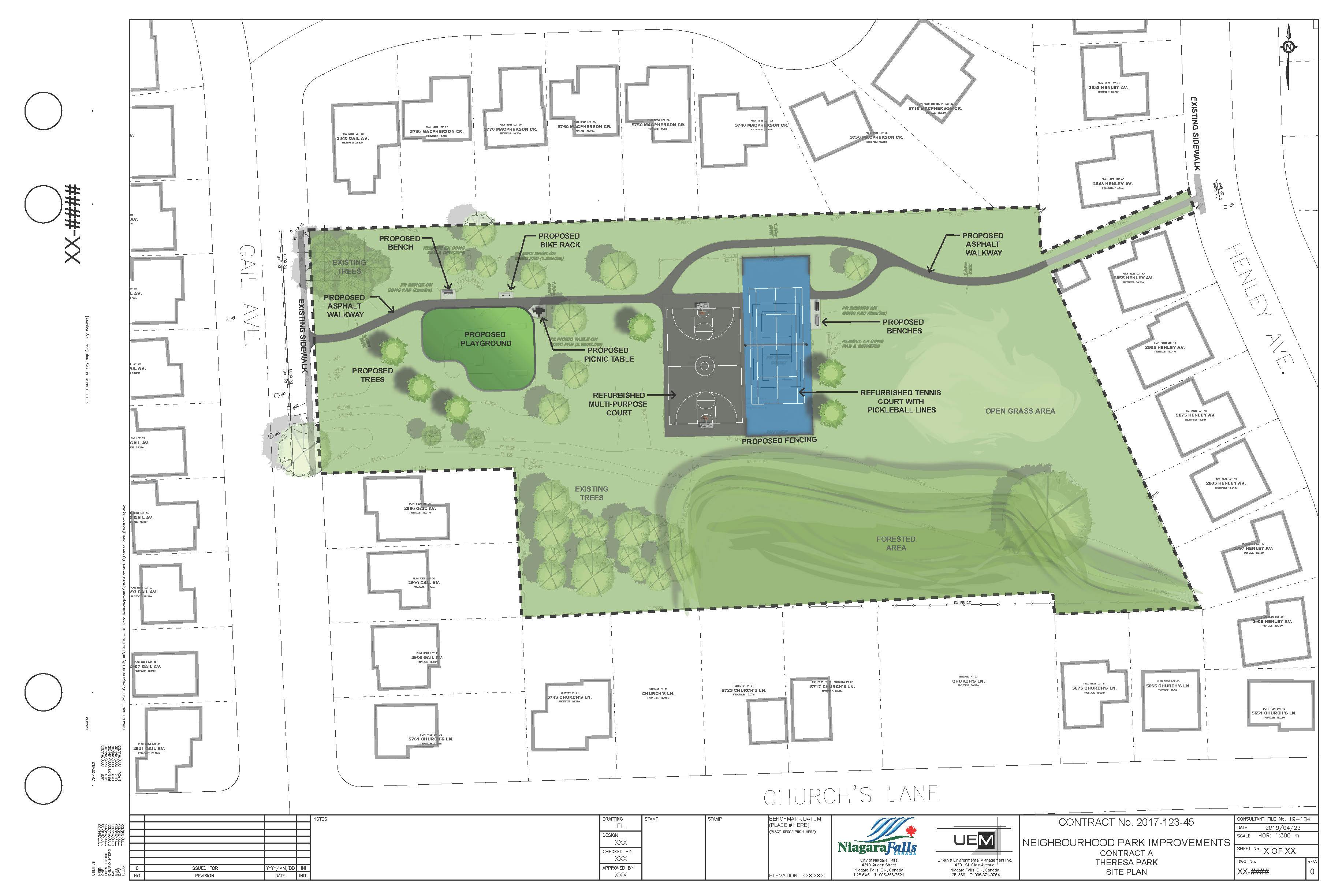 Theresa Park Playground Rendering