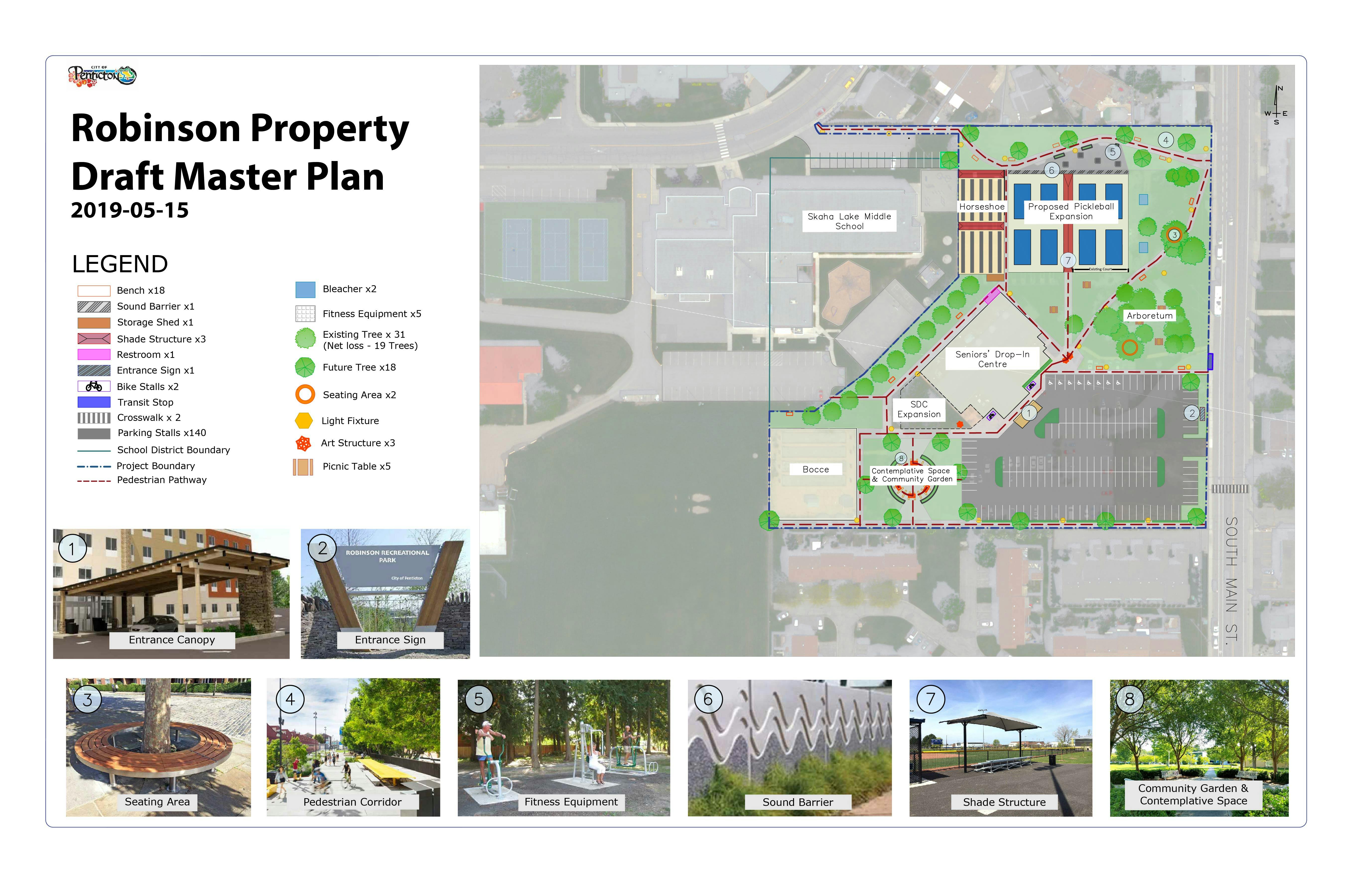 Robinson Property Draft Master Plan 