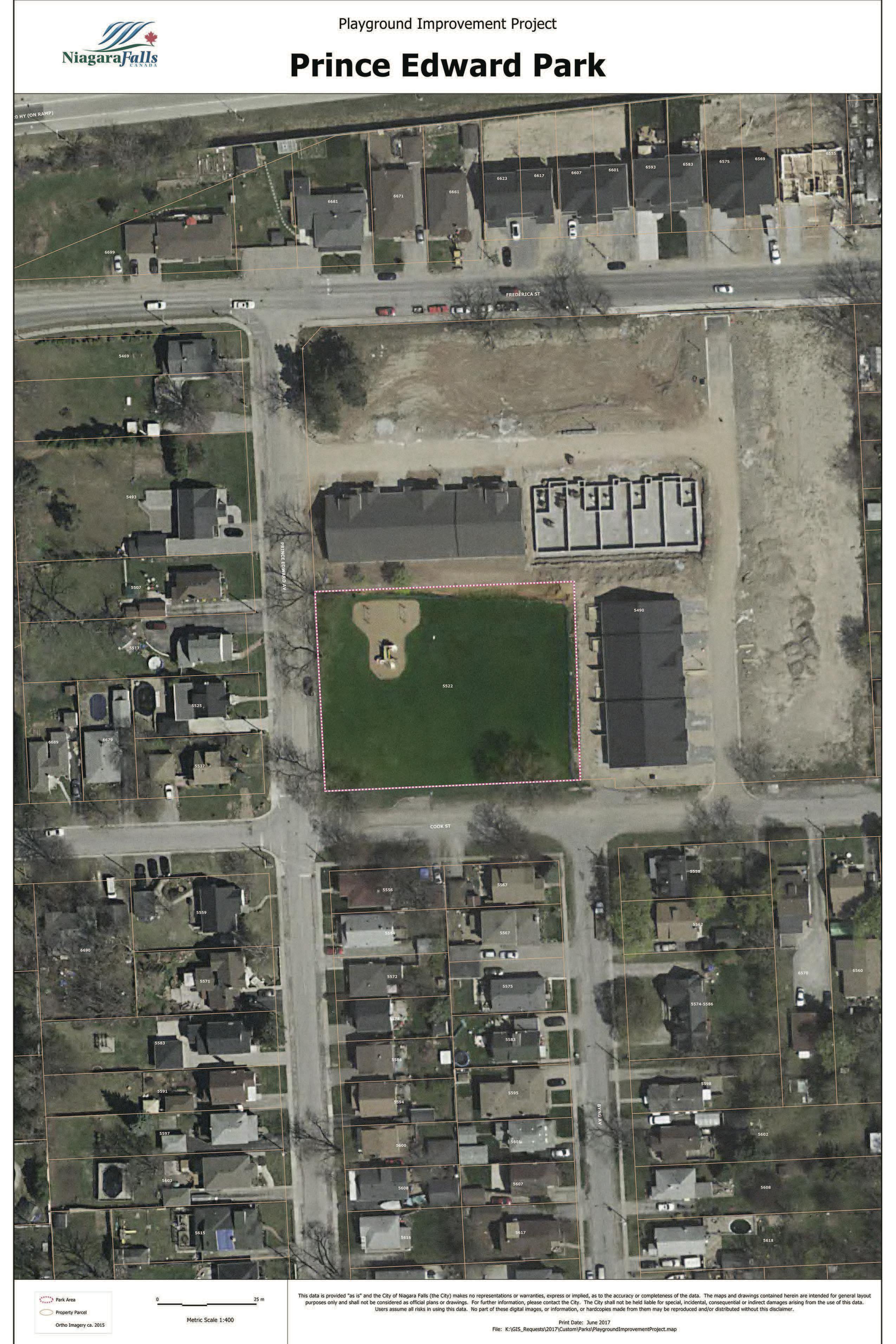 Prince Edward Park Plan
