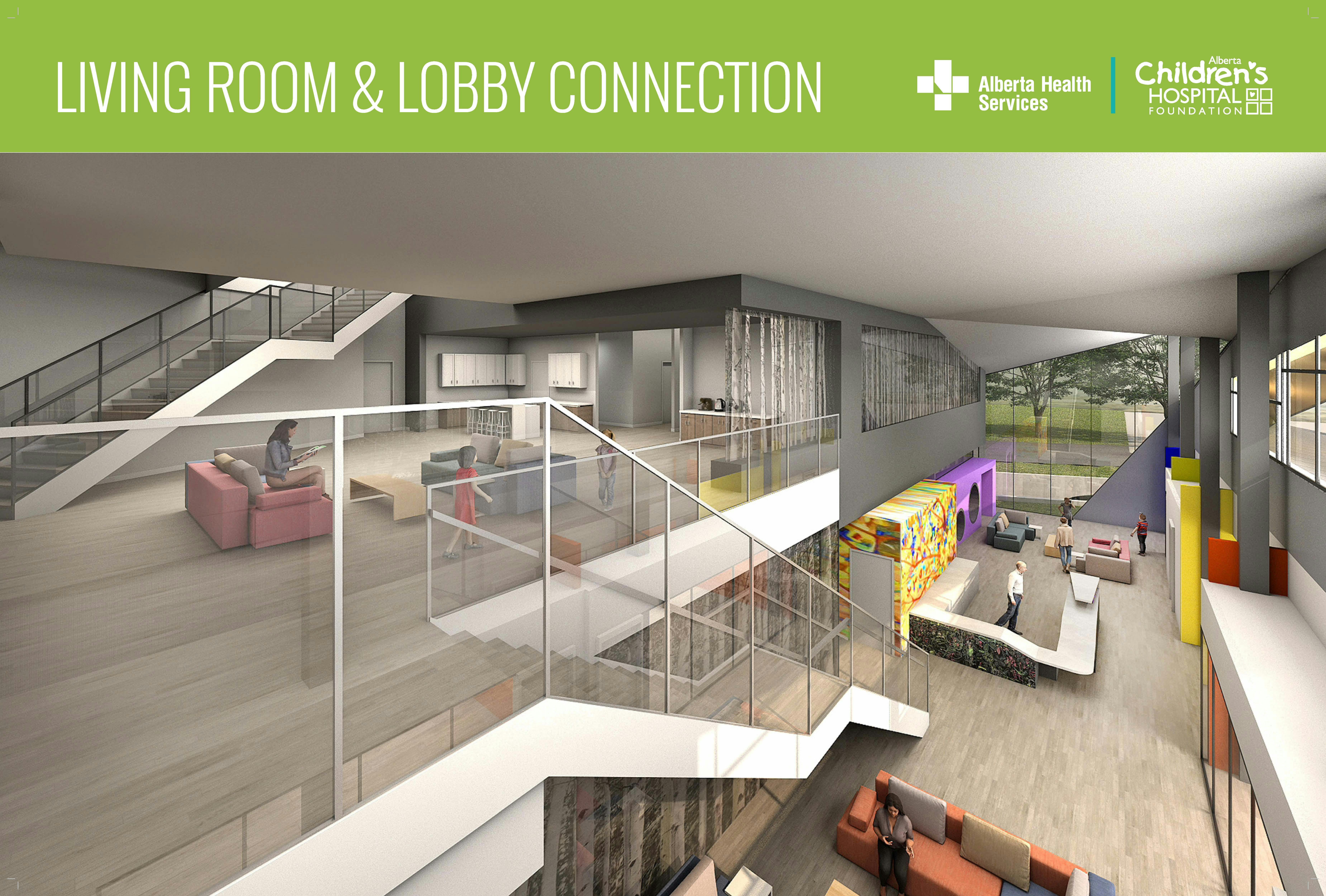 Living room and lobby connection