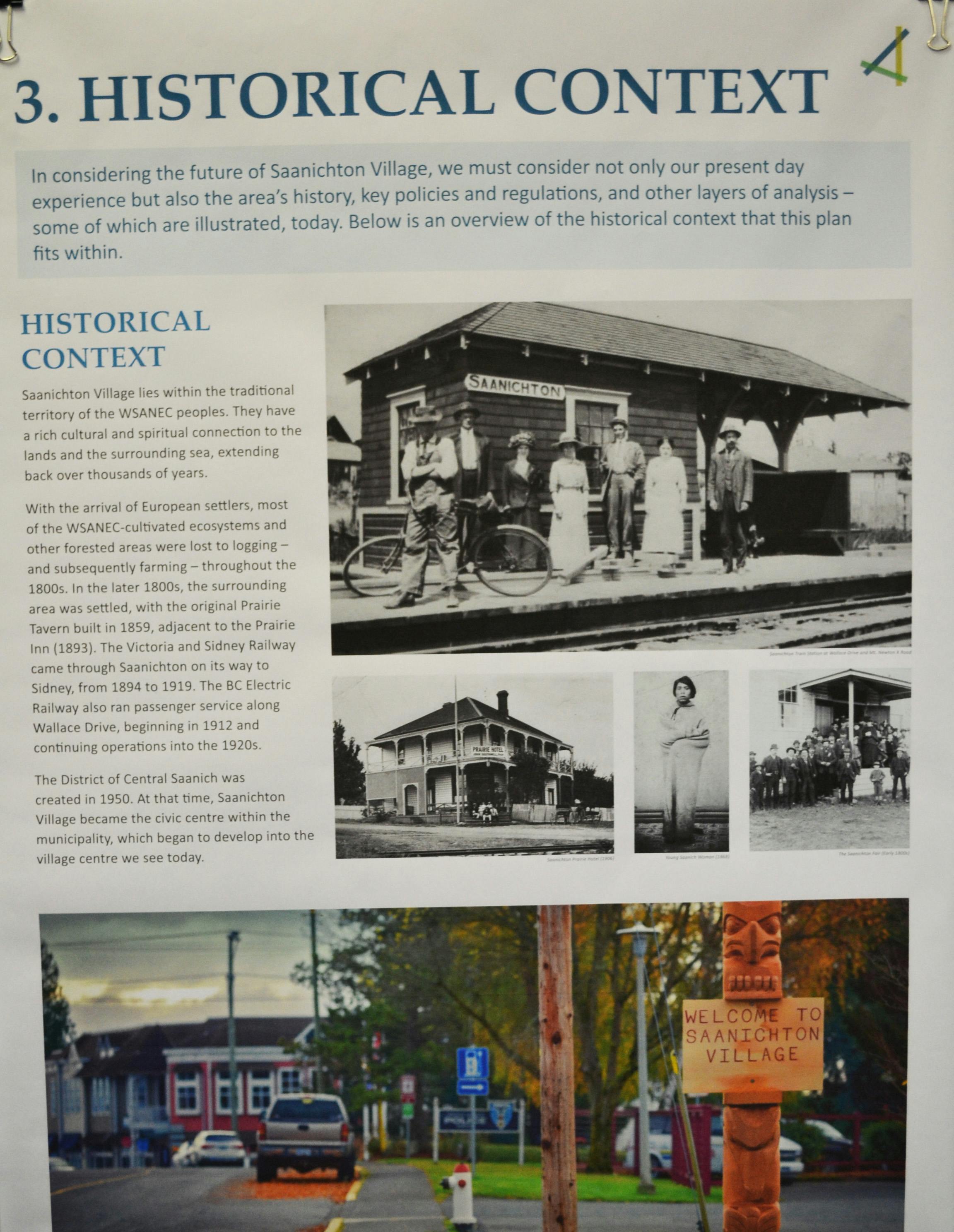 Saanichton Village Design Plan Ideas Fair Sept 14 2019