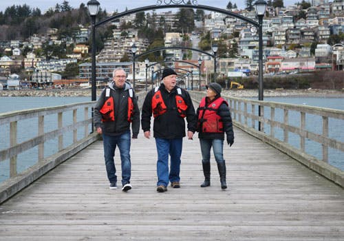 White Rock Pier and Waterfront Storm Restoration