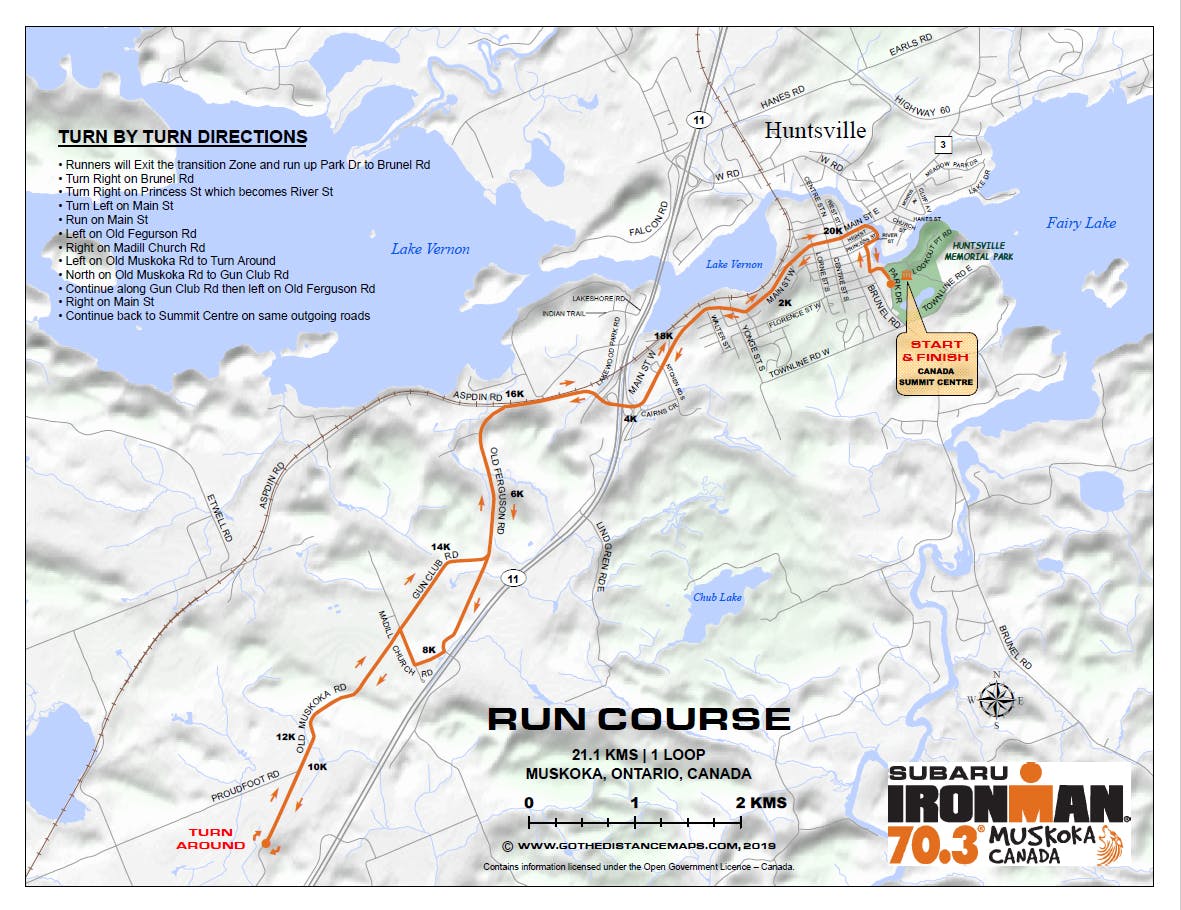 PROPOSED Option - Same as 2019 Muskoka Run